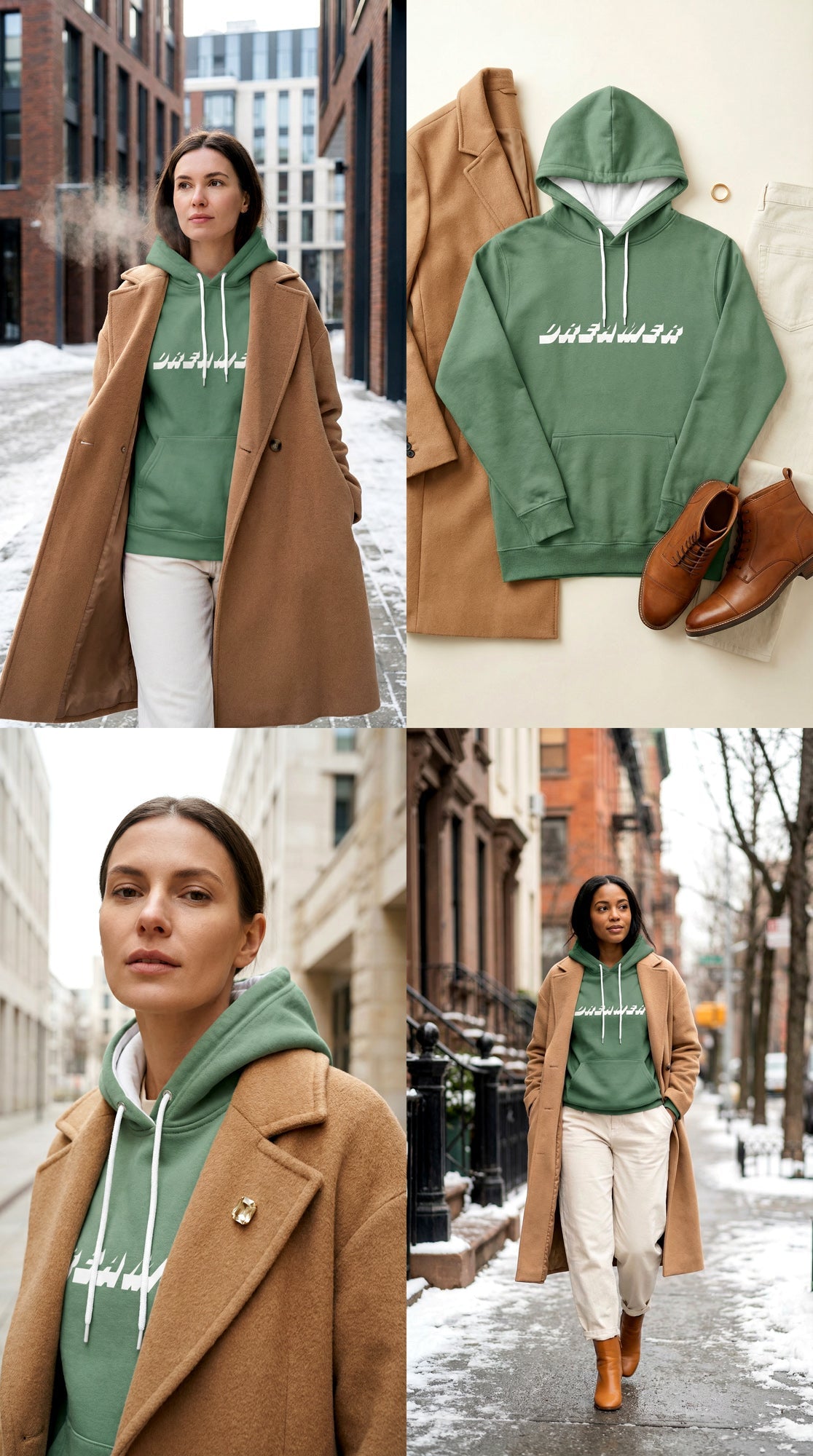 Farbe im Winter, ohne dunkel zu werden