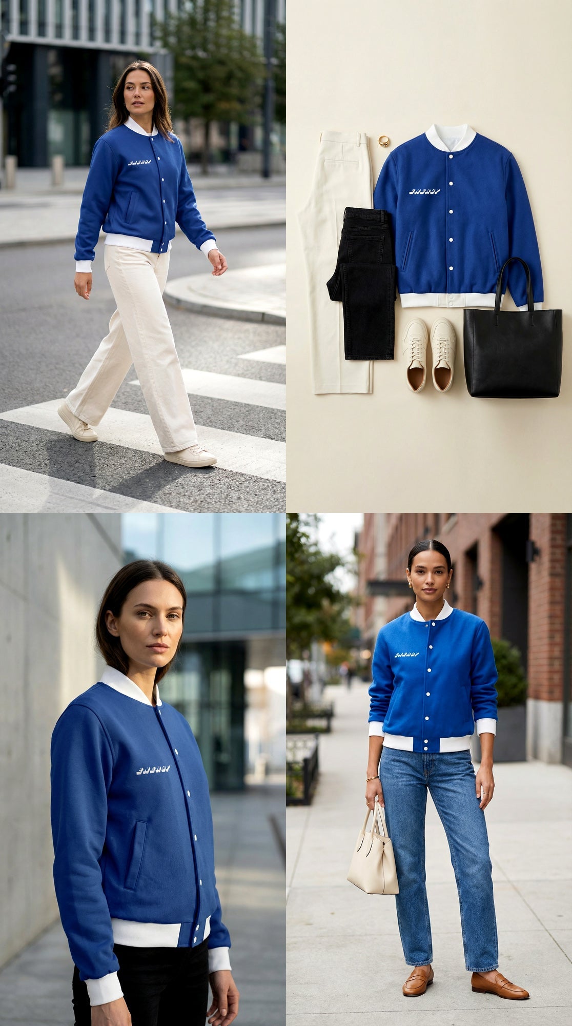 Klar aussehen, ohne Styling zu machen