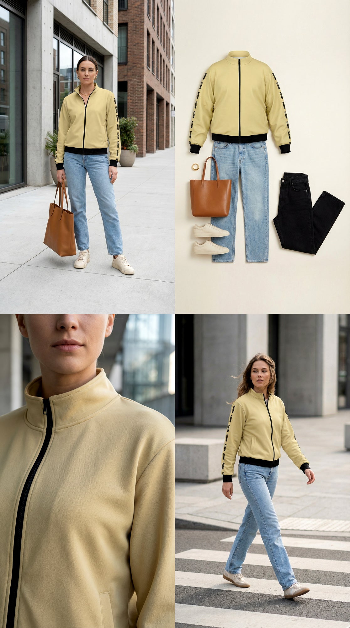 Trackjacket - Banana