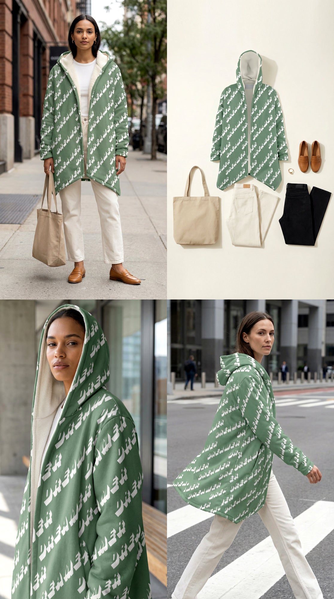 Microfleece Mantel - Shale