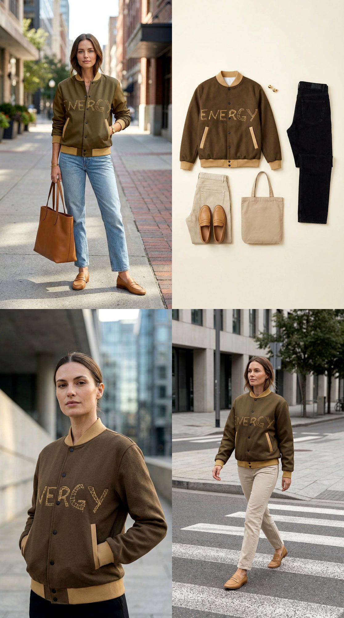 Baseball-Jacke - Maize