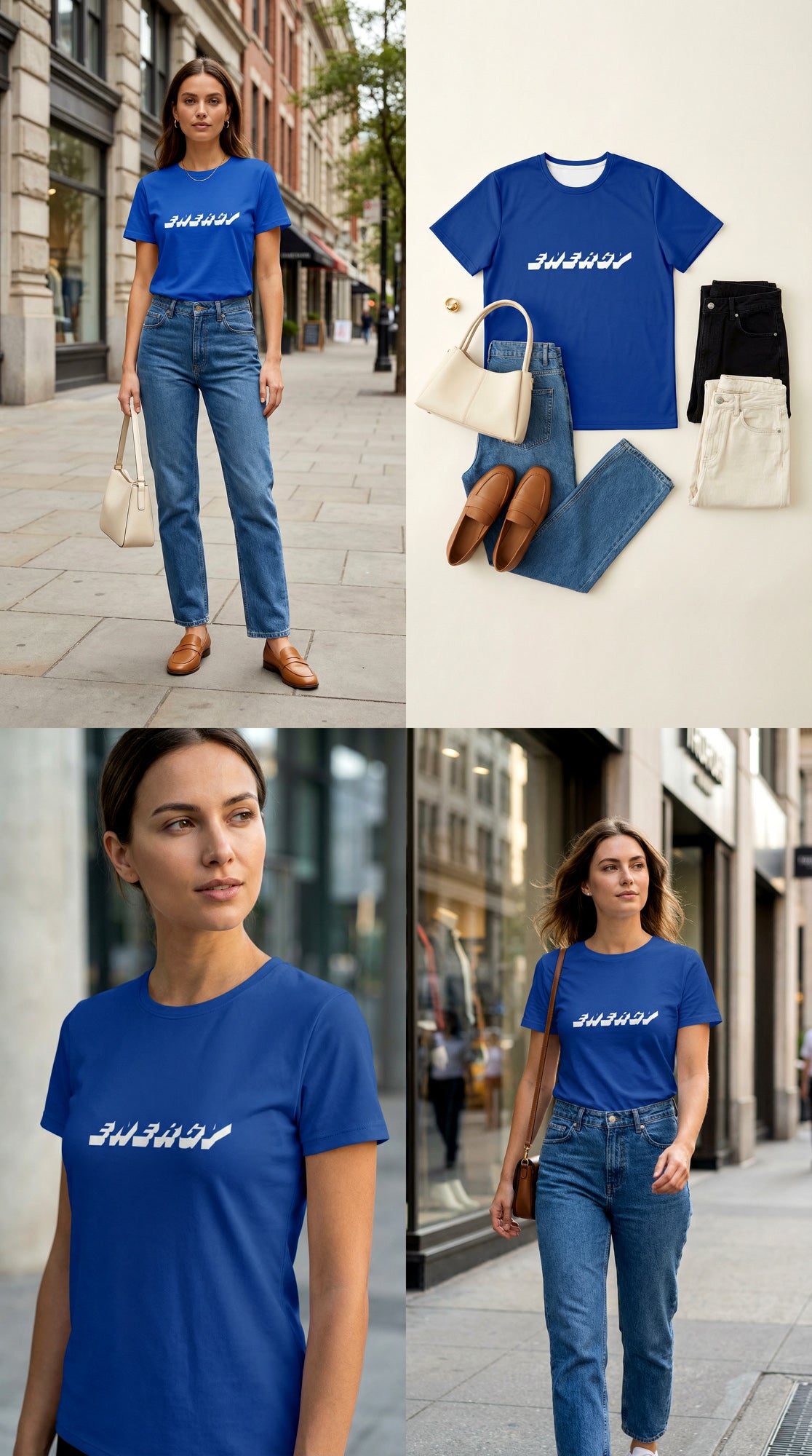 T-Shirt - LuminousBlue