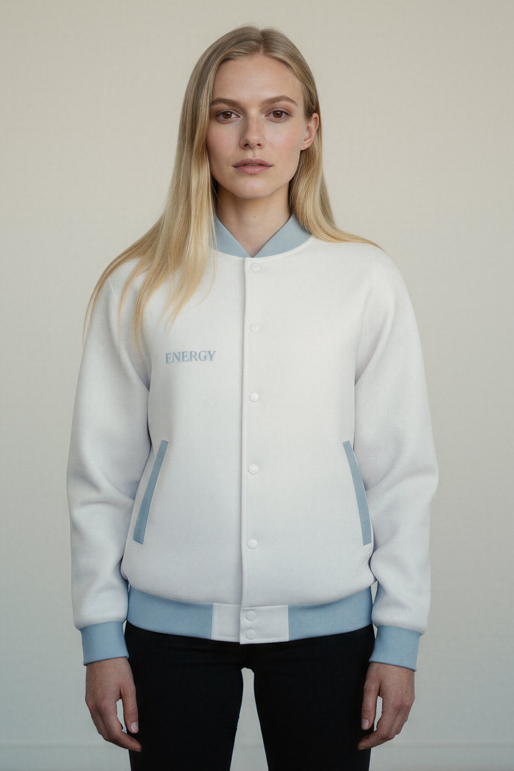 Baseball-Jacke - AuraBlue