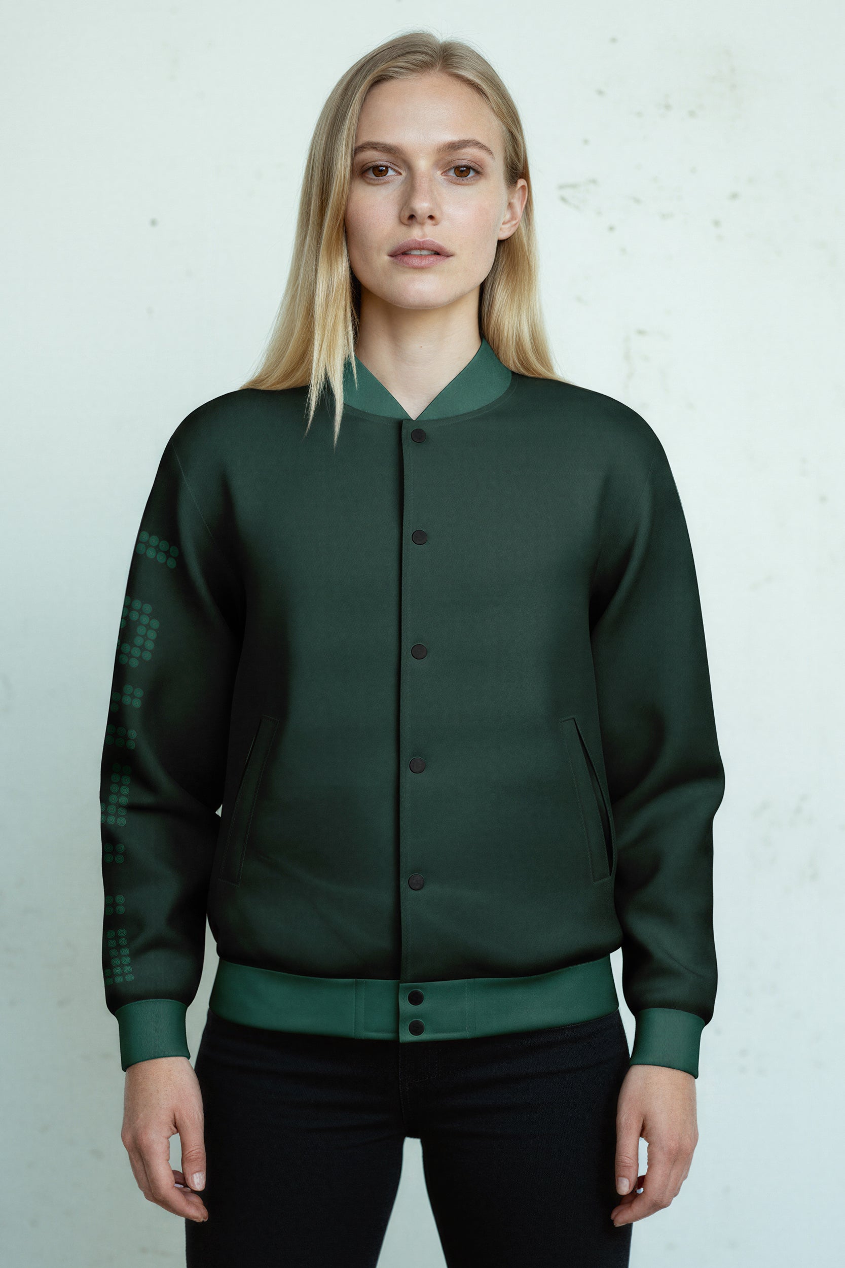 Baseball-Jacke - DeepGreen