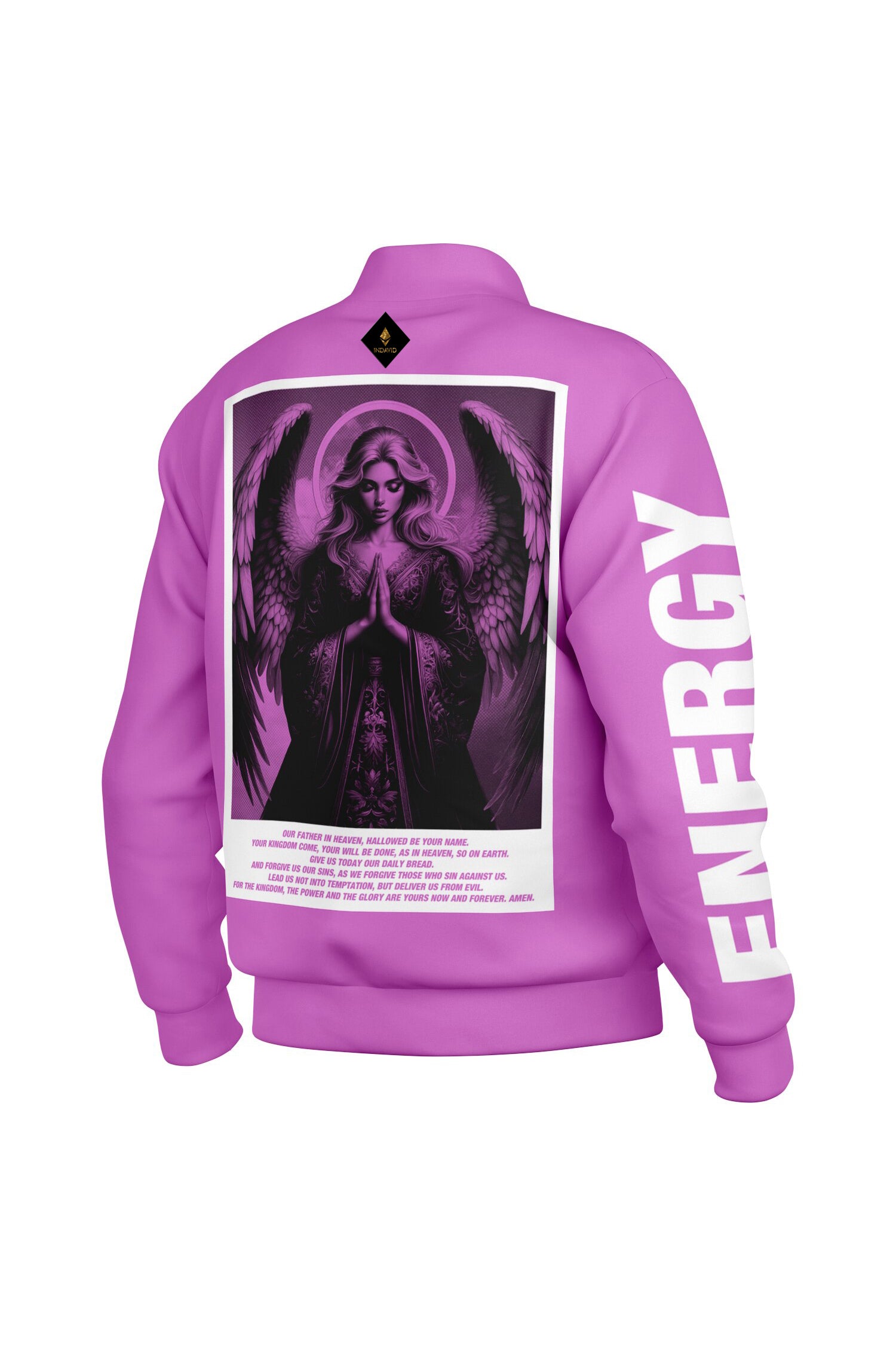 Baseball-Jacke - ElectricFuchsia