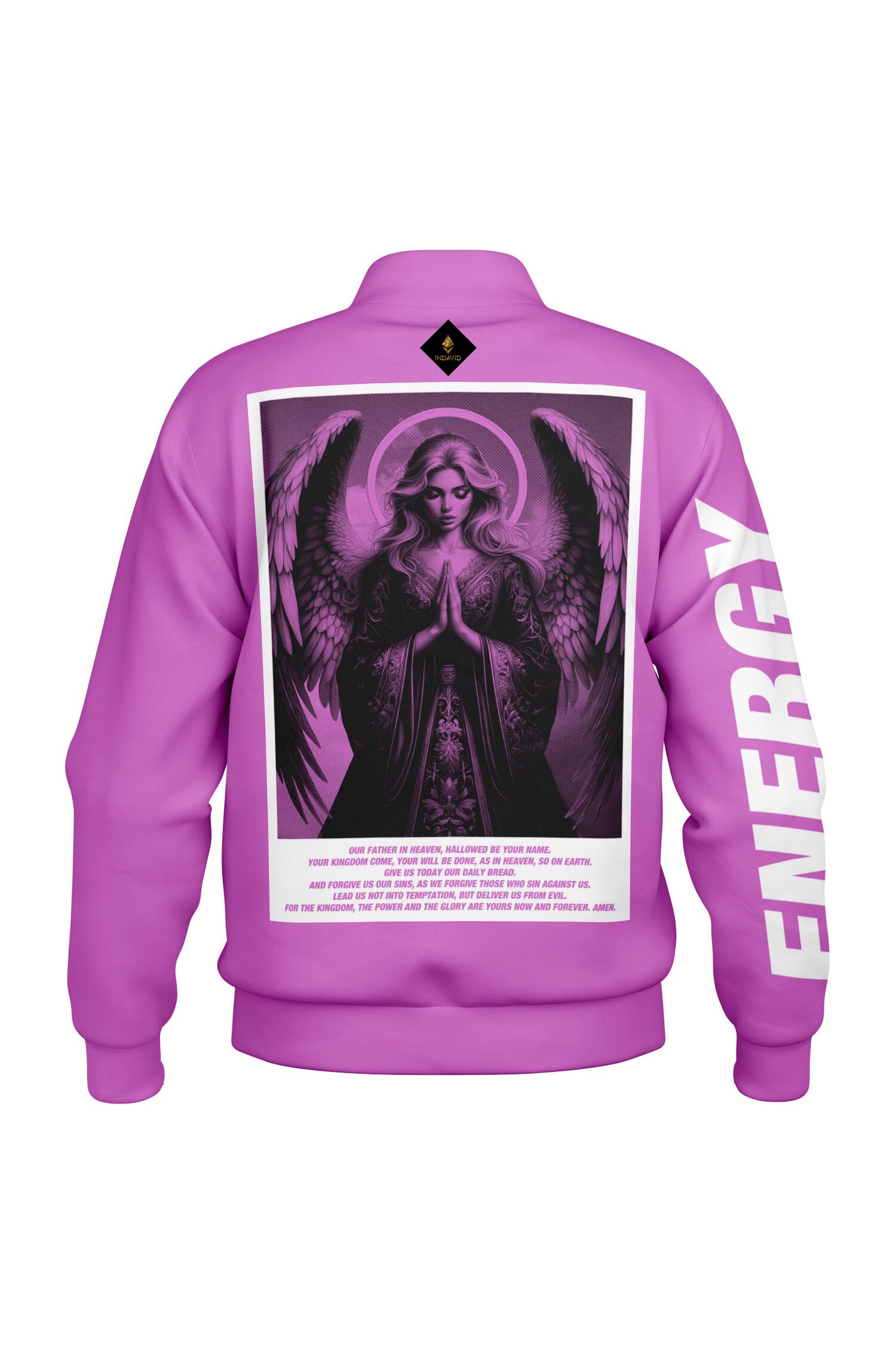 Baseball-Jacke - ElectricFuchsia