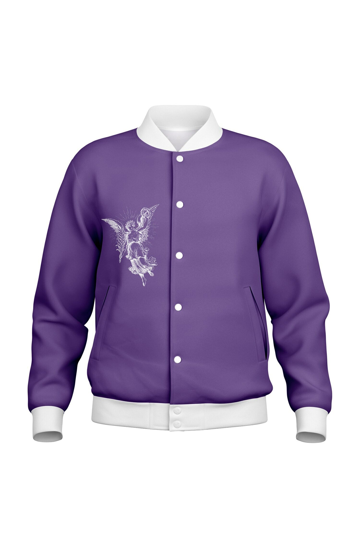 Baseball-Jacke - FreshPurple
