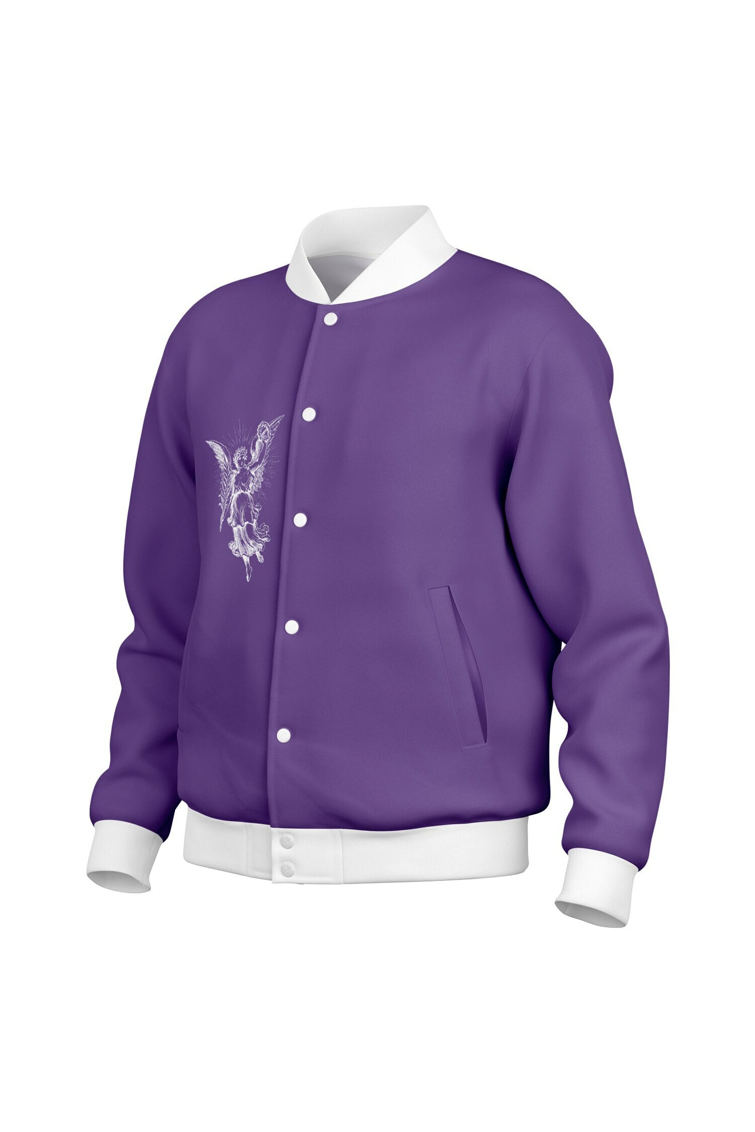 Baseball-Jacke - FreshPurple