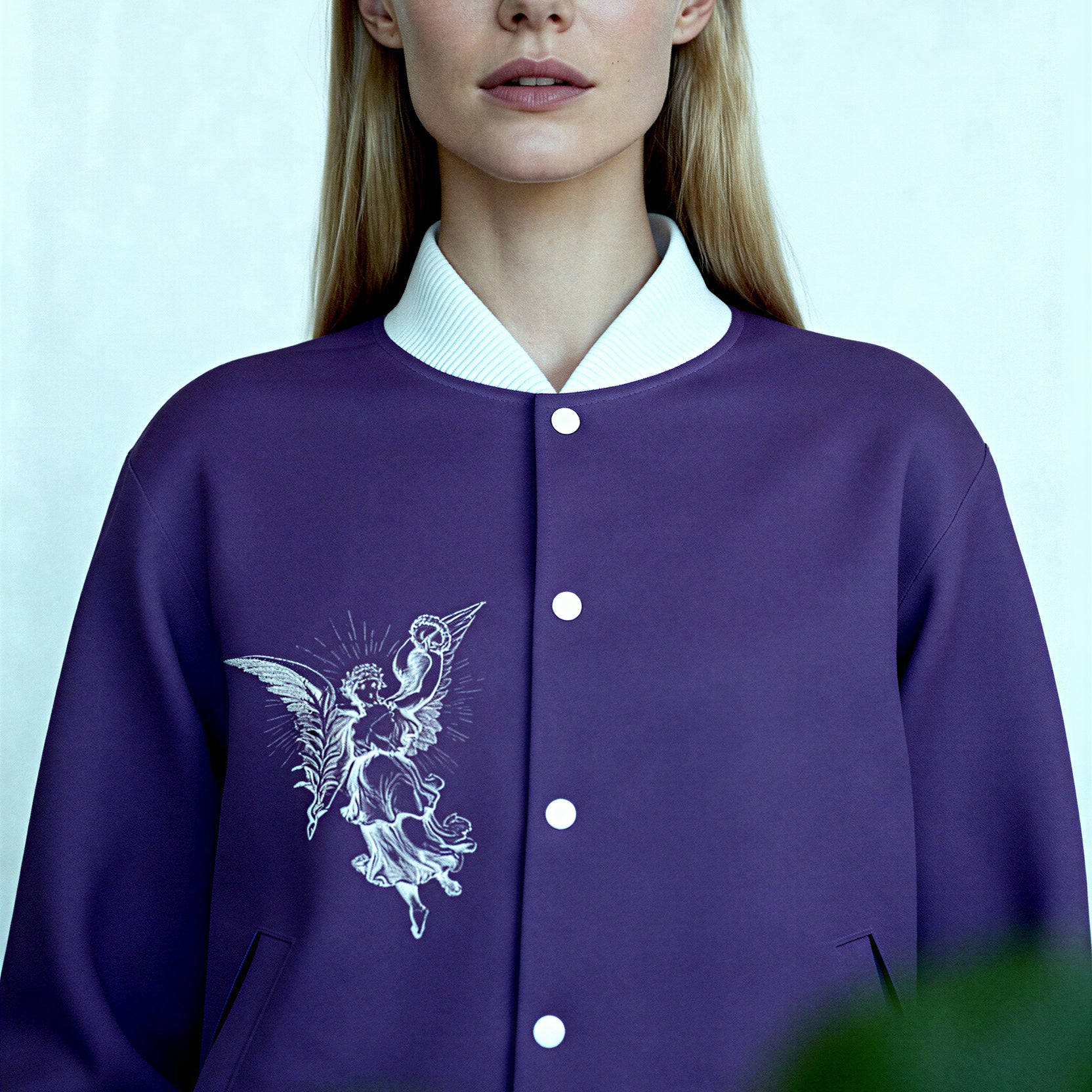 Baseball-Jacke - FreshPurple