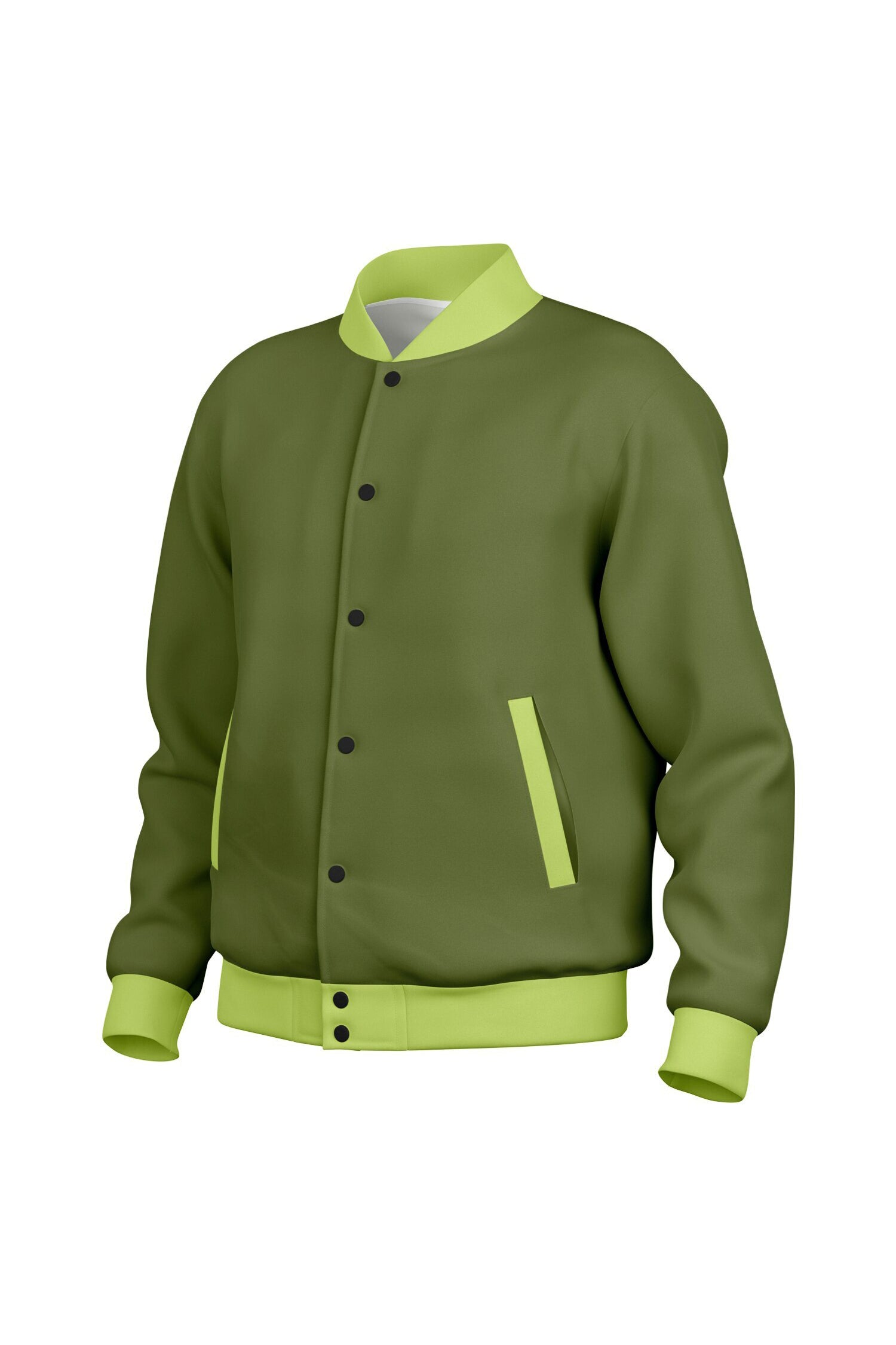 Baseball-Jacke - GreenGlow