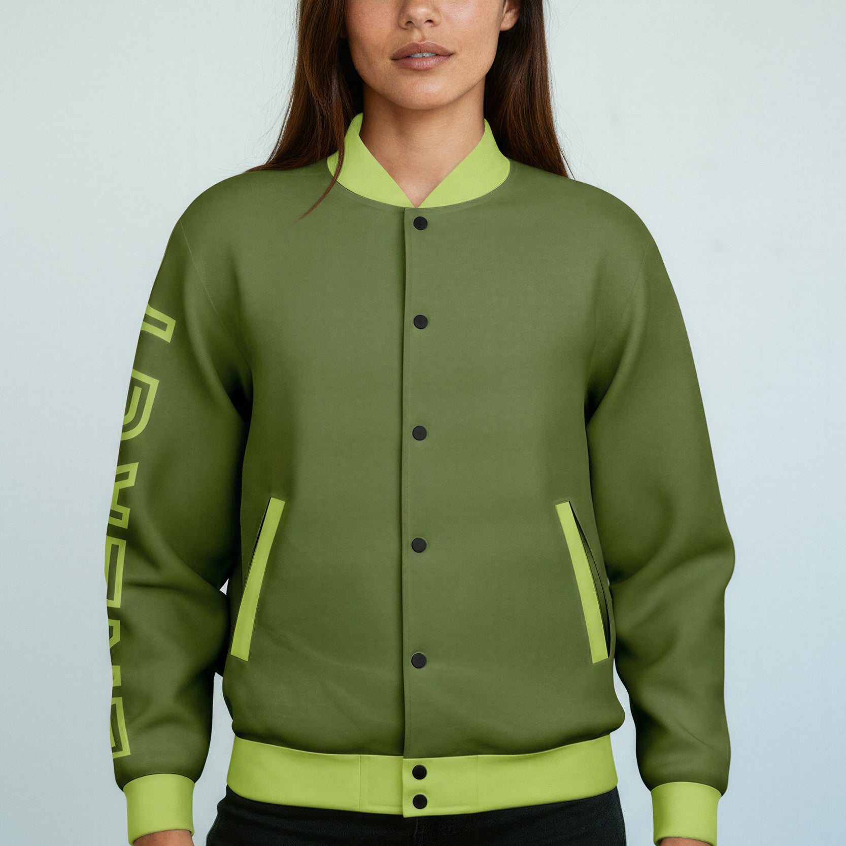Baseball-Jacke - GreenGlow