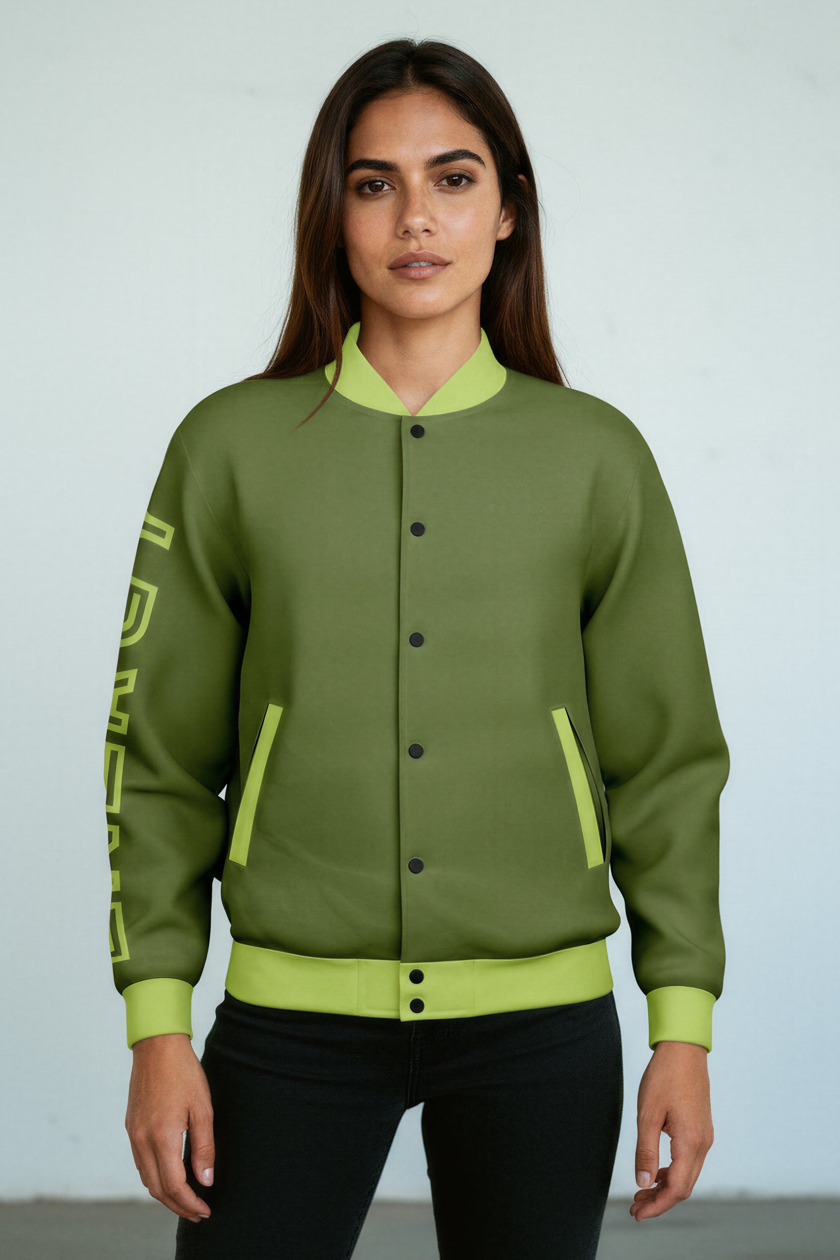 Baseball-Jacke - GreenGlow