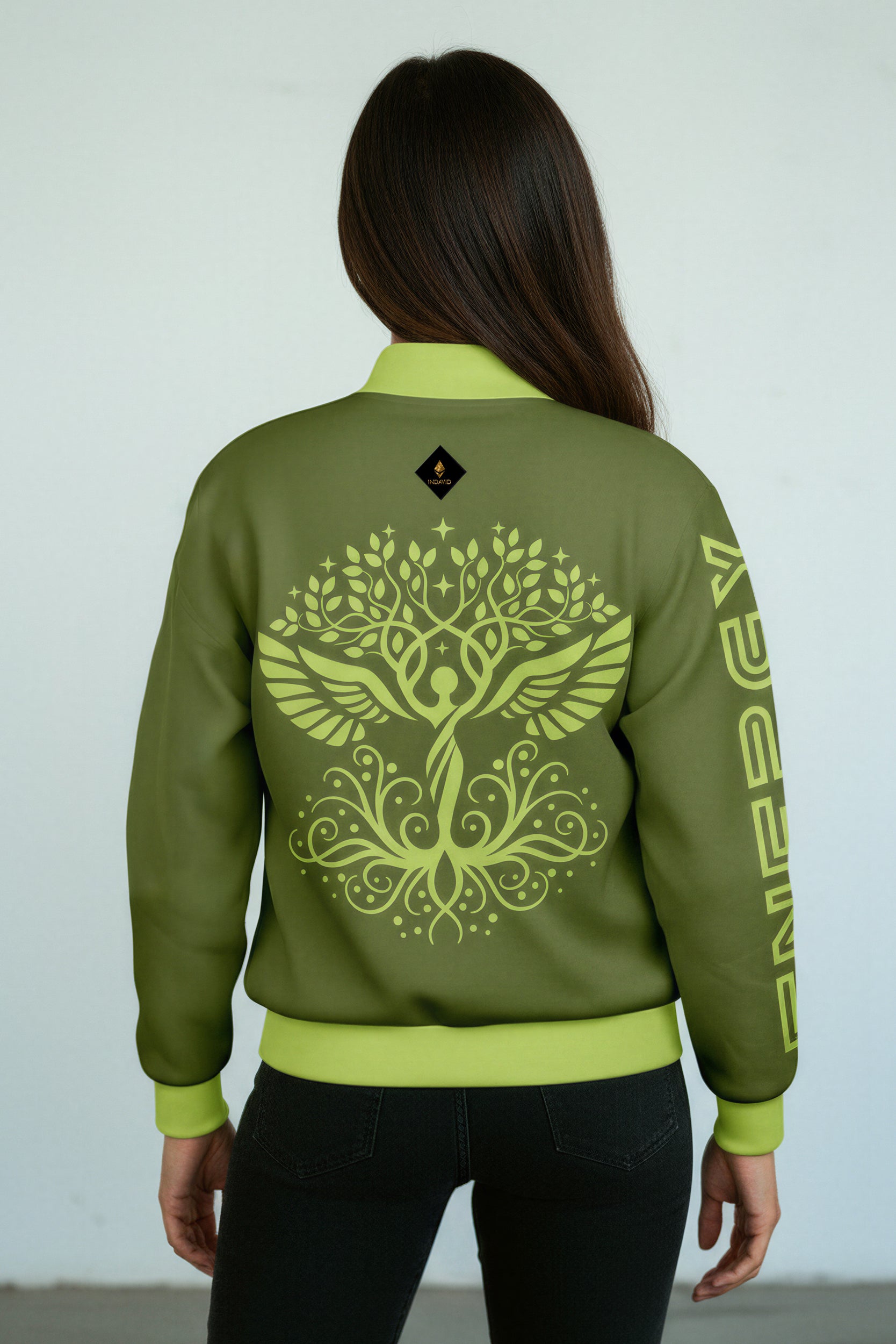 Baseball-Jacke - GreenGlow