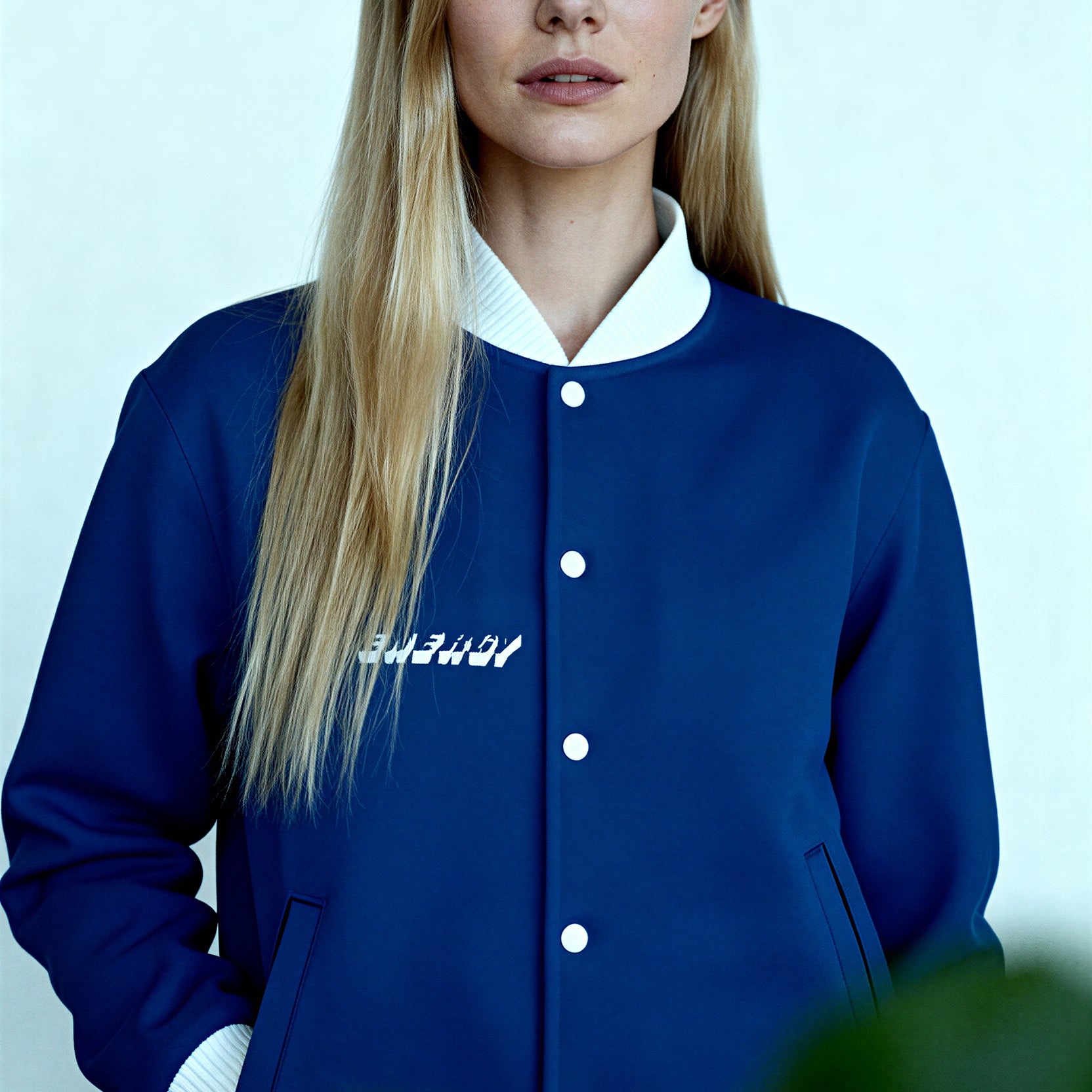 Baseball-Jacke - LuminousBlue