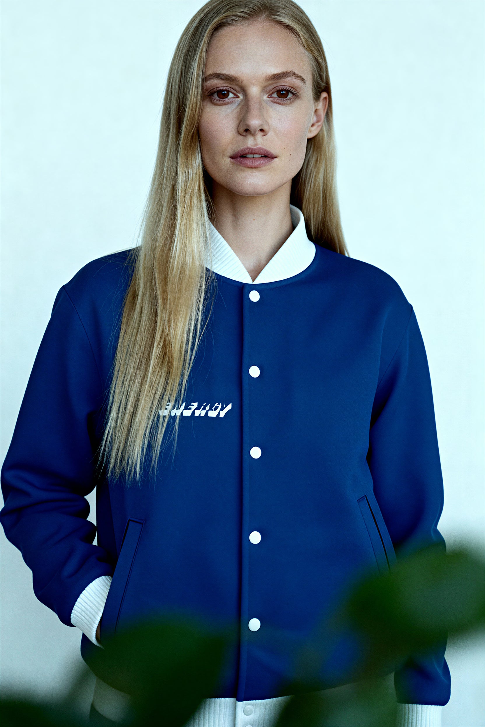 Baseball-Jacke - LuminousBlue