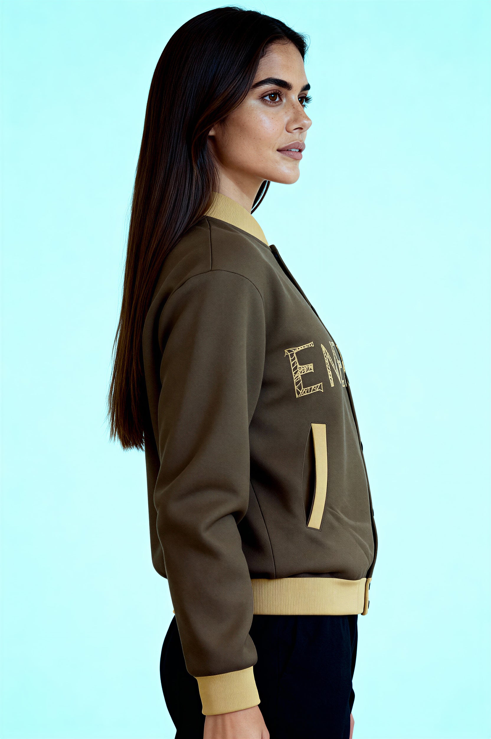 Baseball-Jacke - Maize