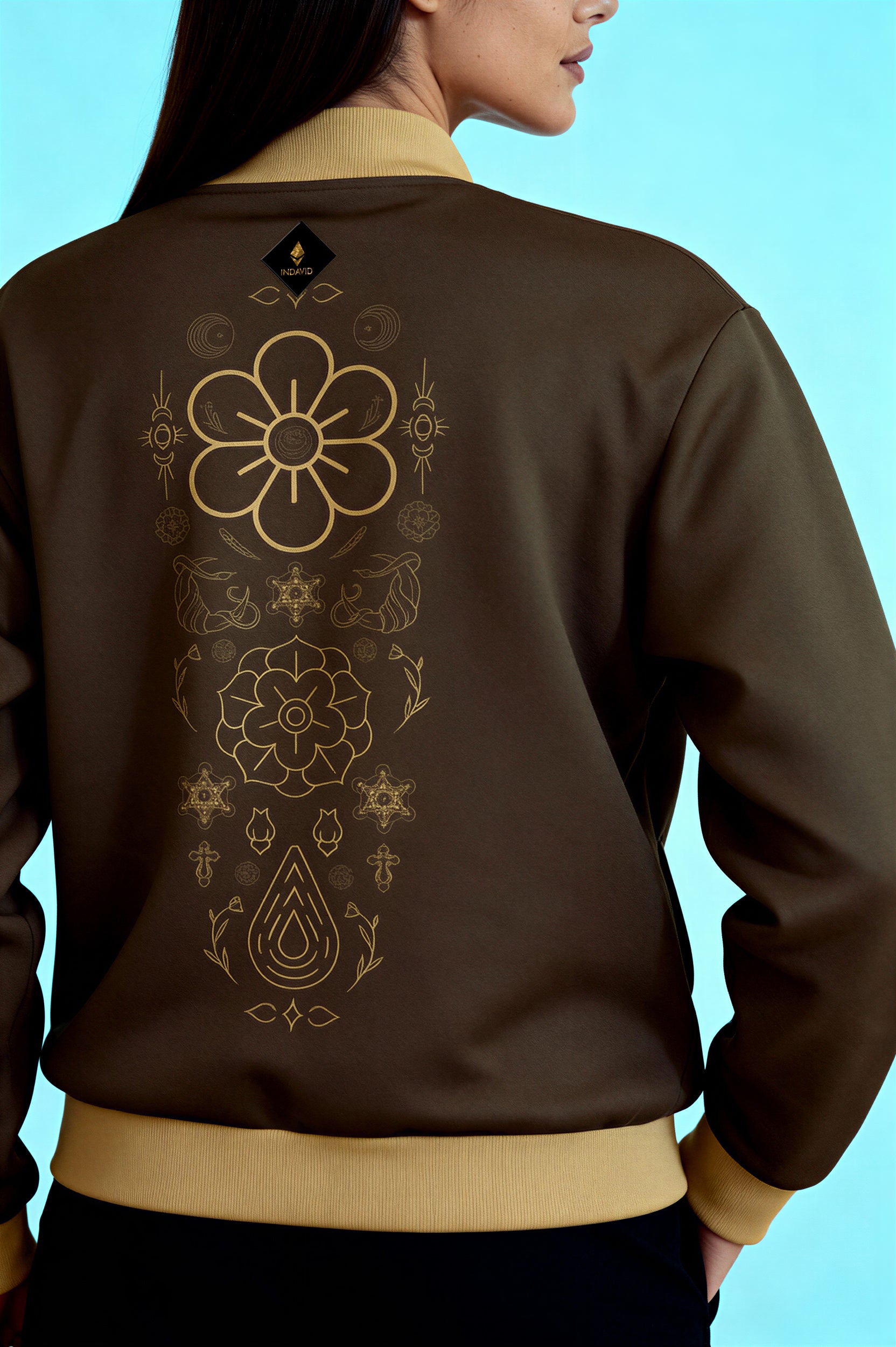 Baseball-Jacke - Maize