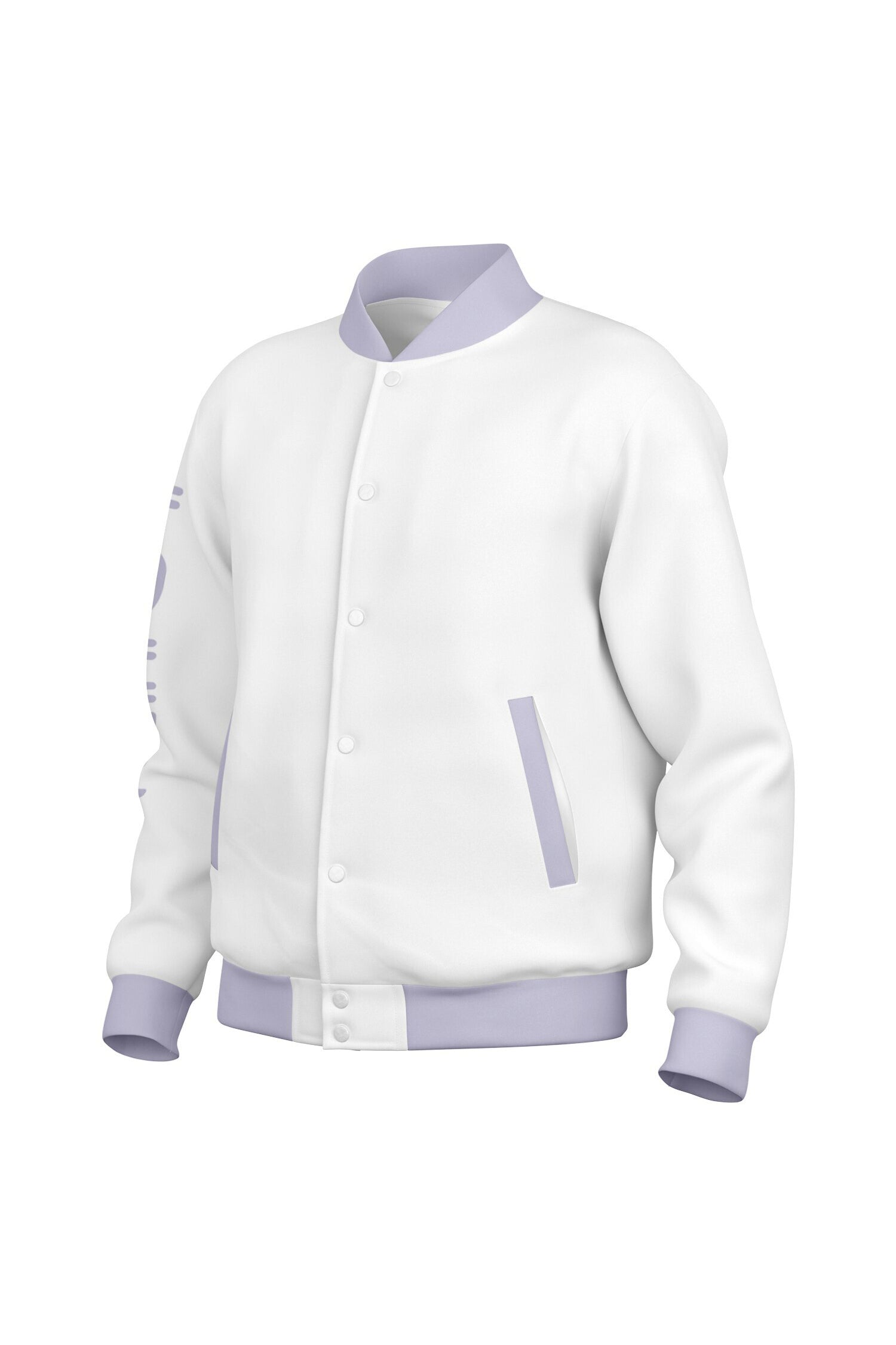 Baseball-Jacke - PeacefulLilac