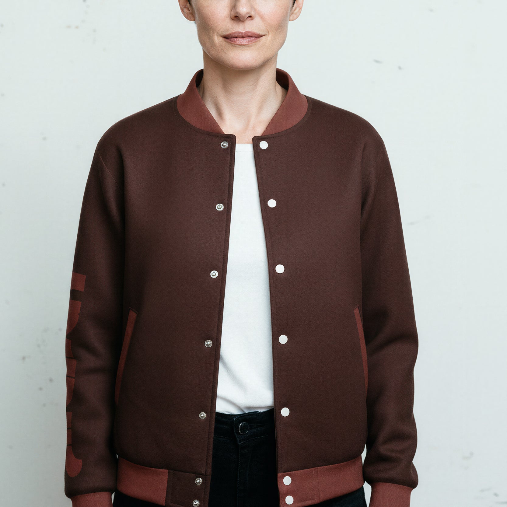 Baseball-Jacke - Russet