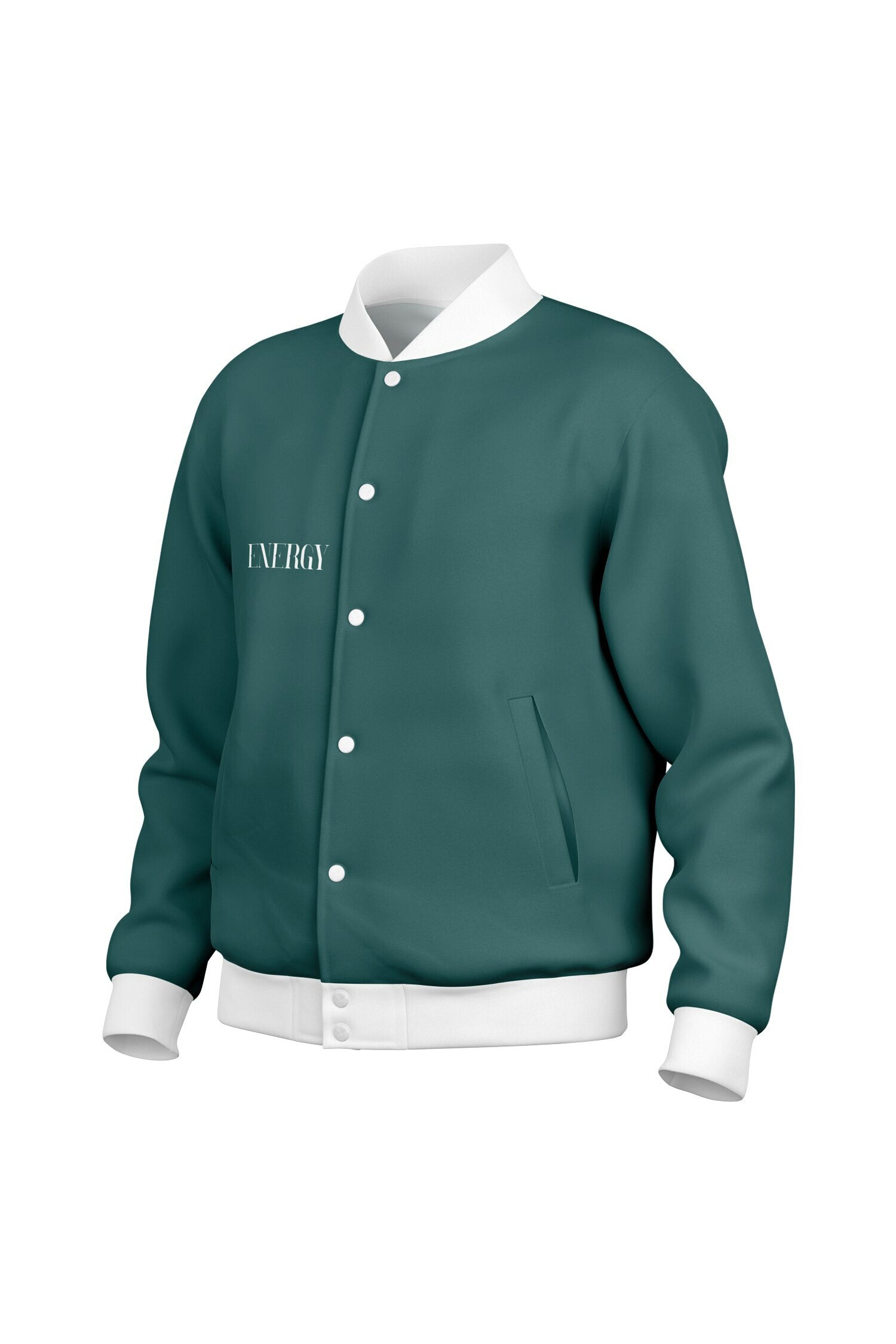 Baseball-Jacke - TransformativeTeal
