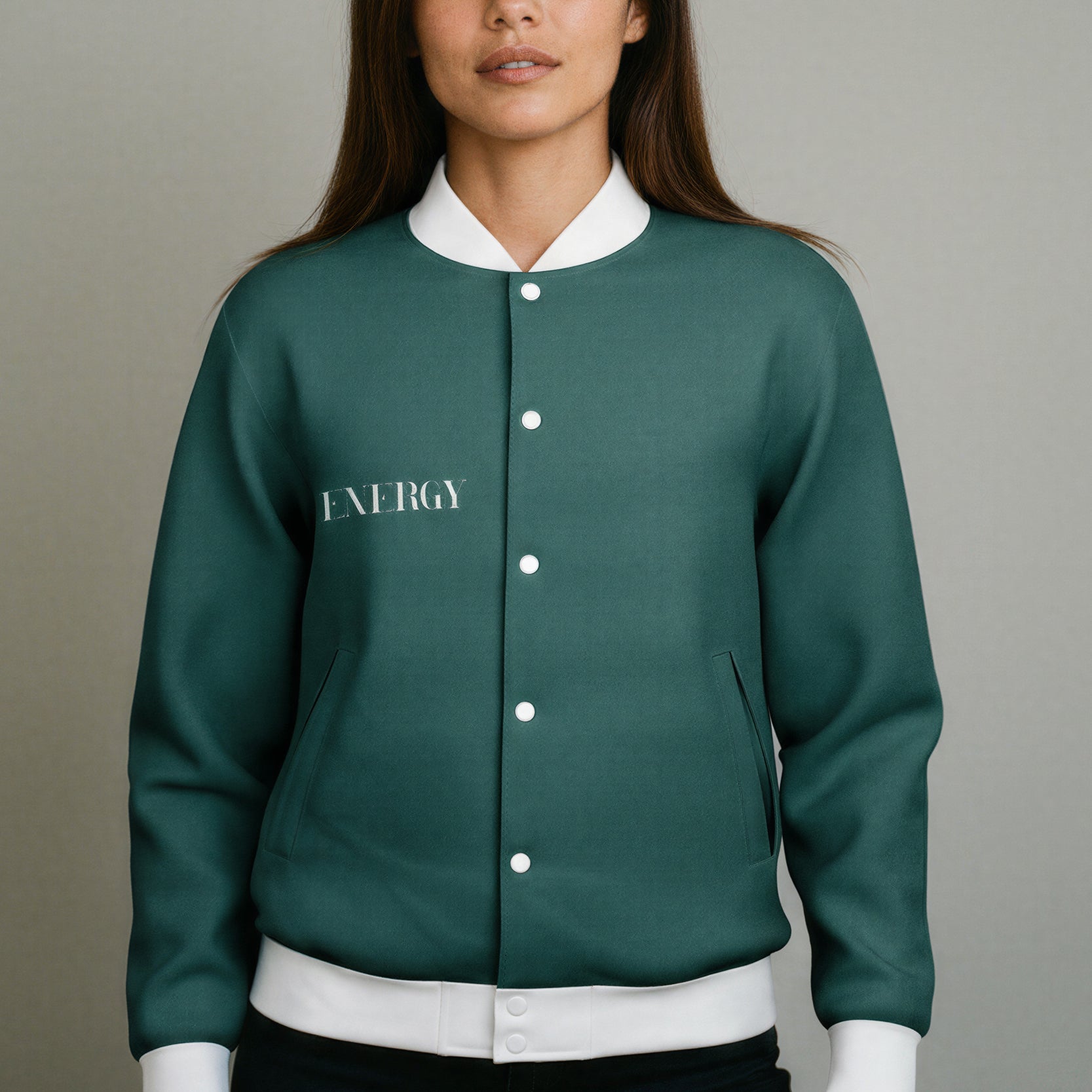 Baseball-Jacke - TransformativeTeal