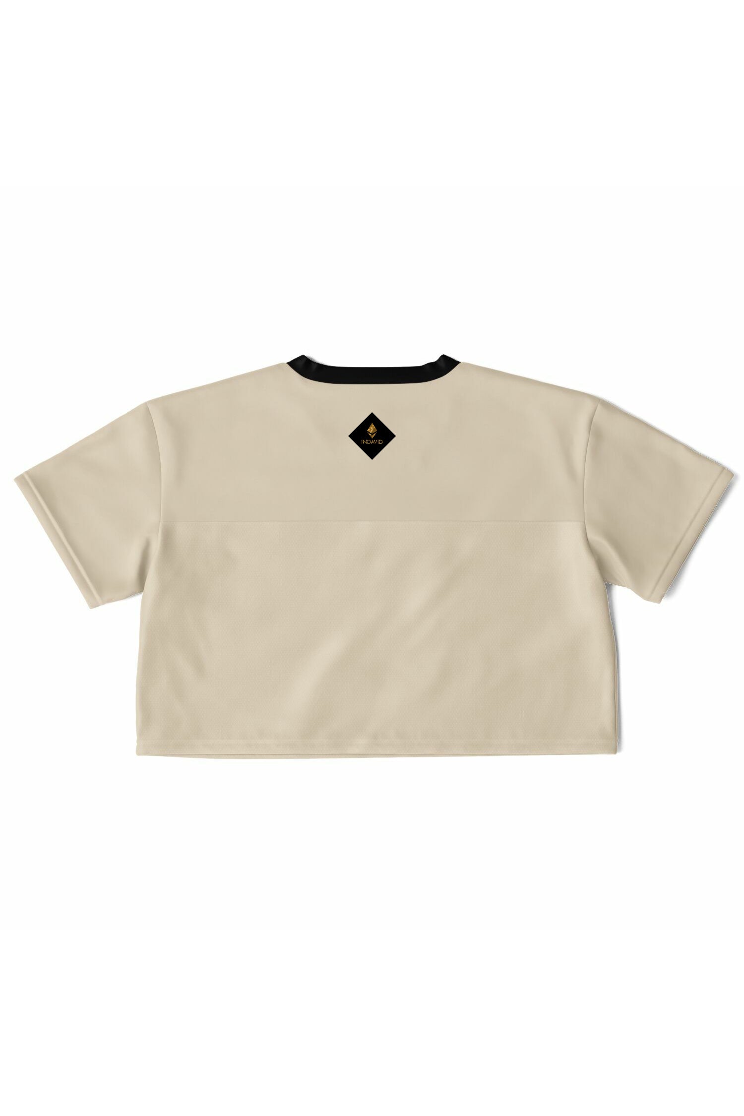 Cropped Football Shirt - Angora