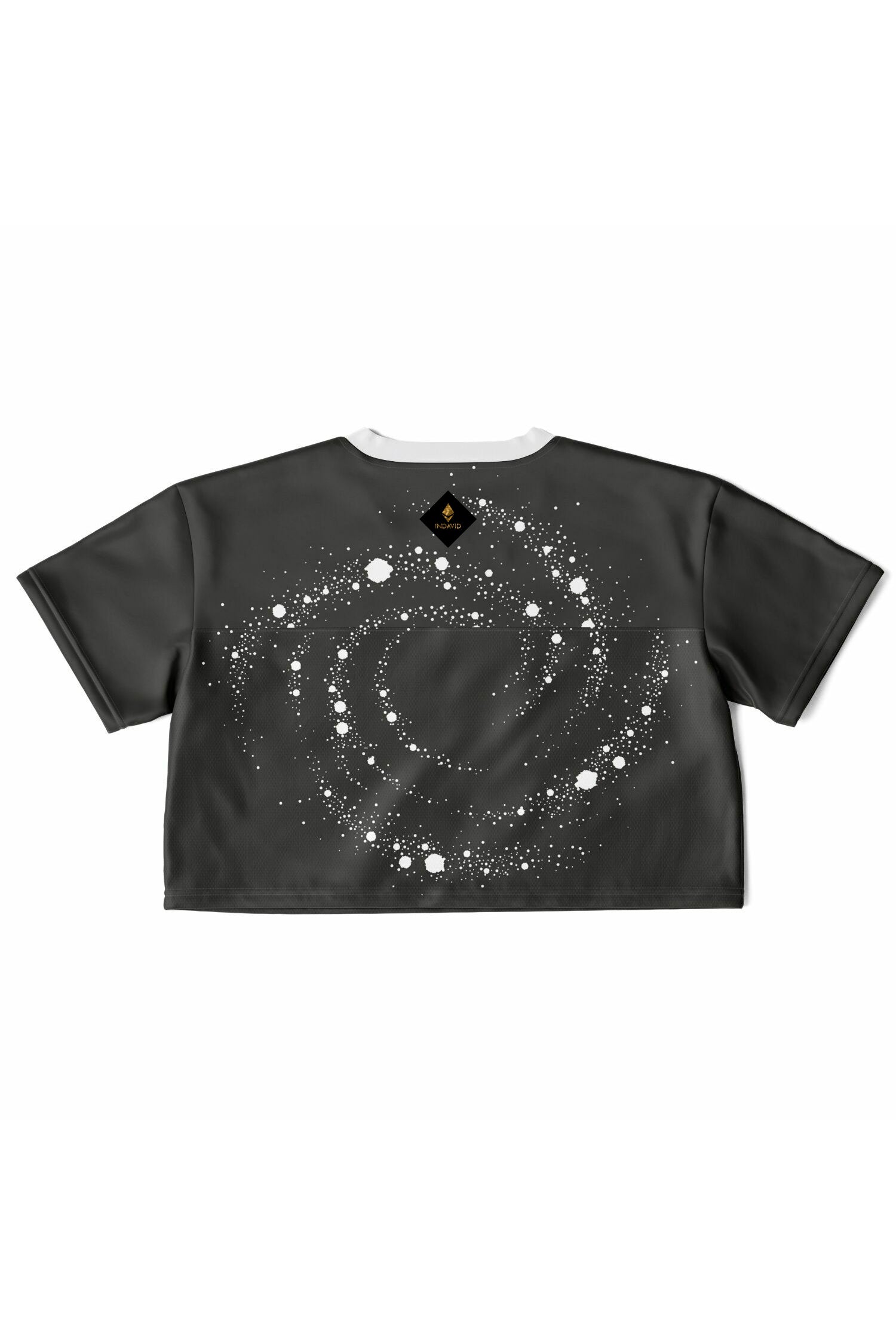 Cropped Football Shirt - Bitumen