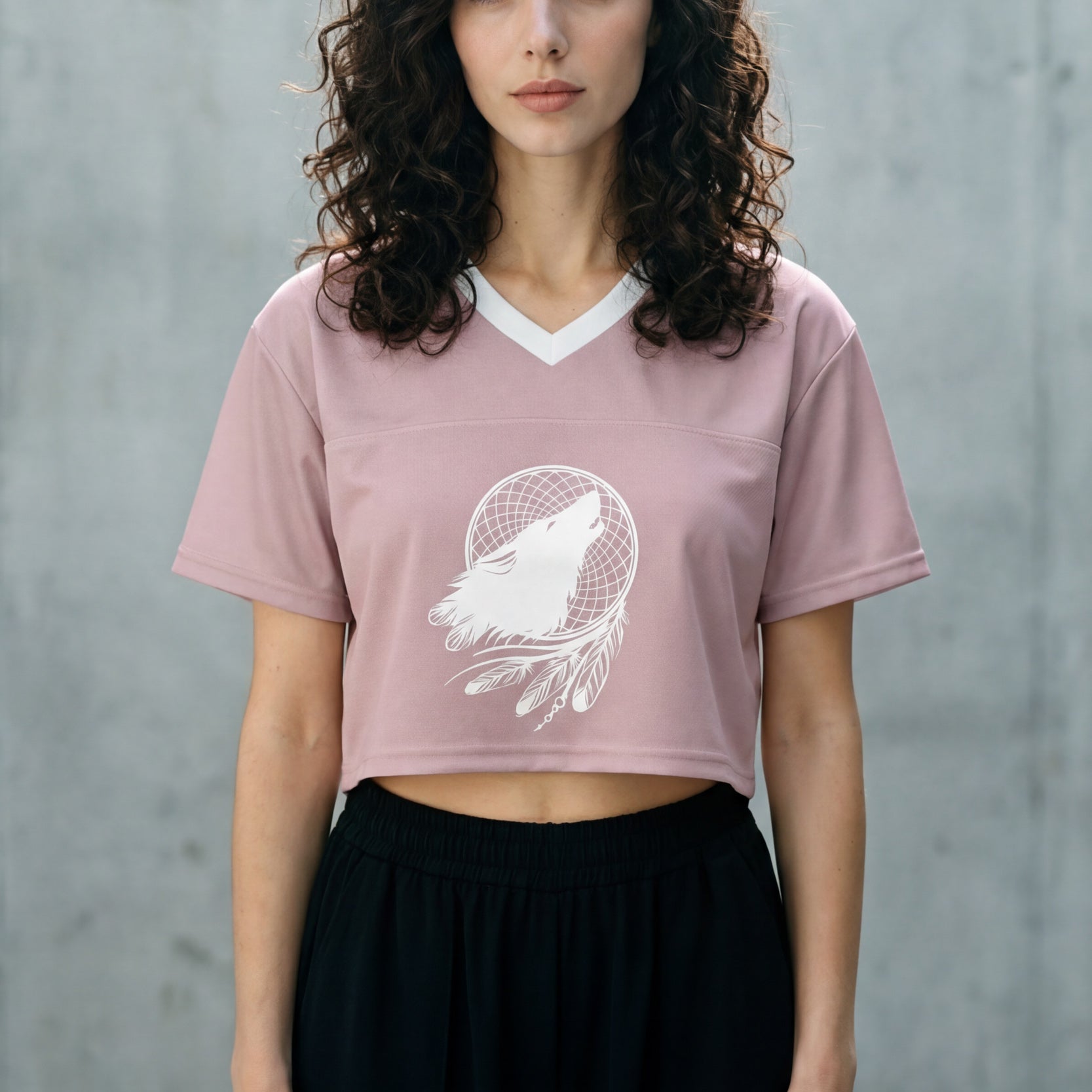 Cropped Football Shirt - Burned