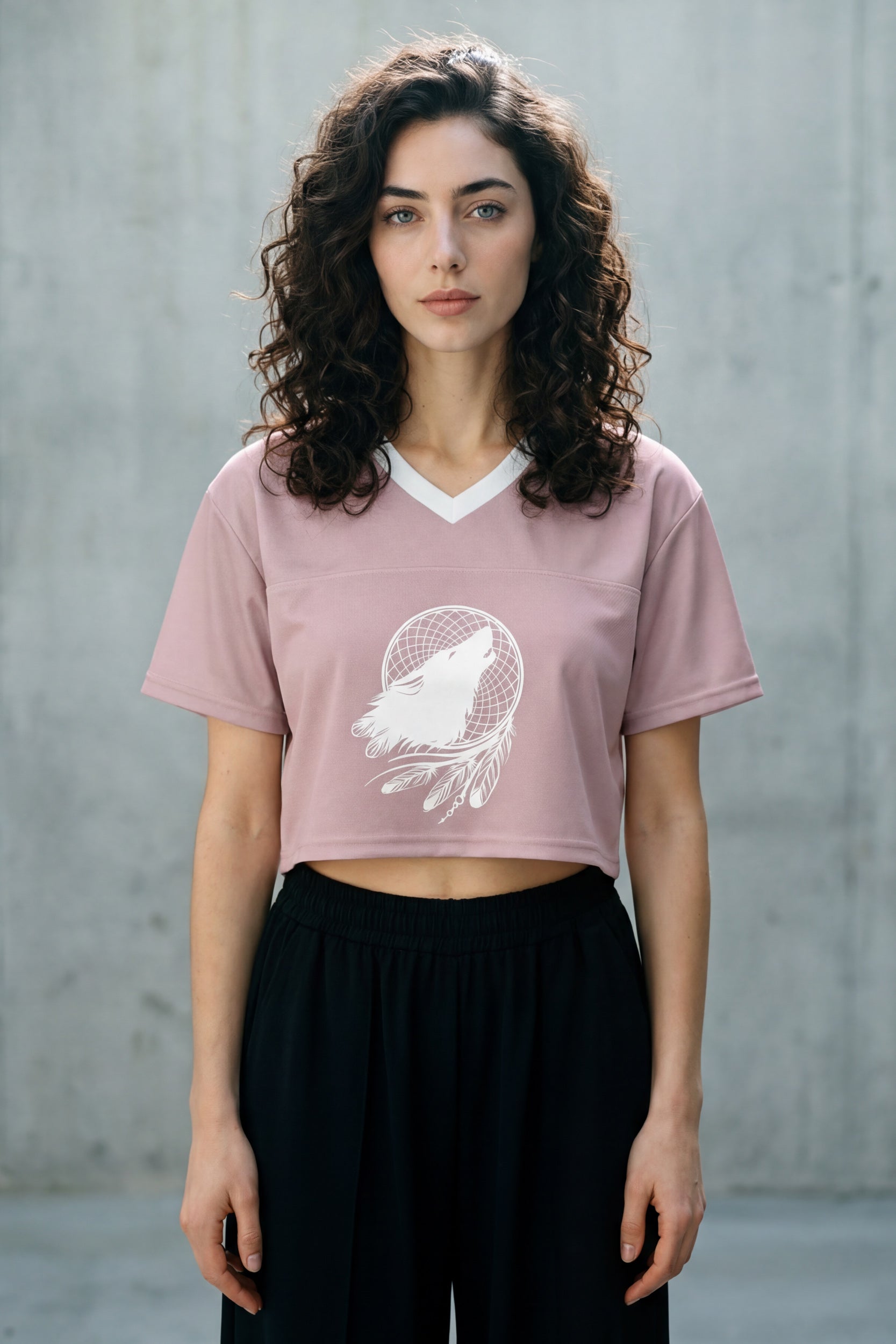 Cropped Football Shirt - Burned
