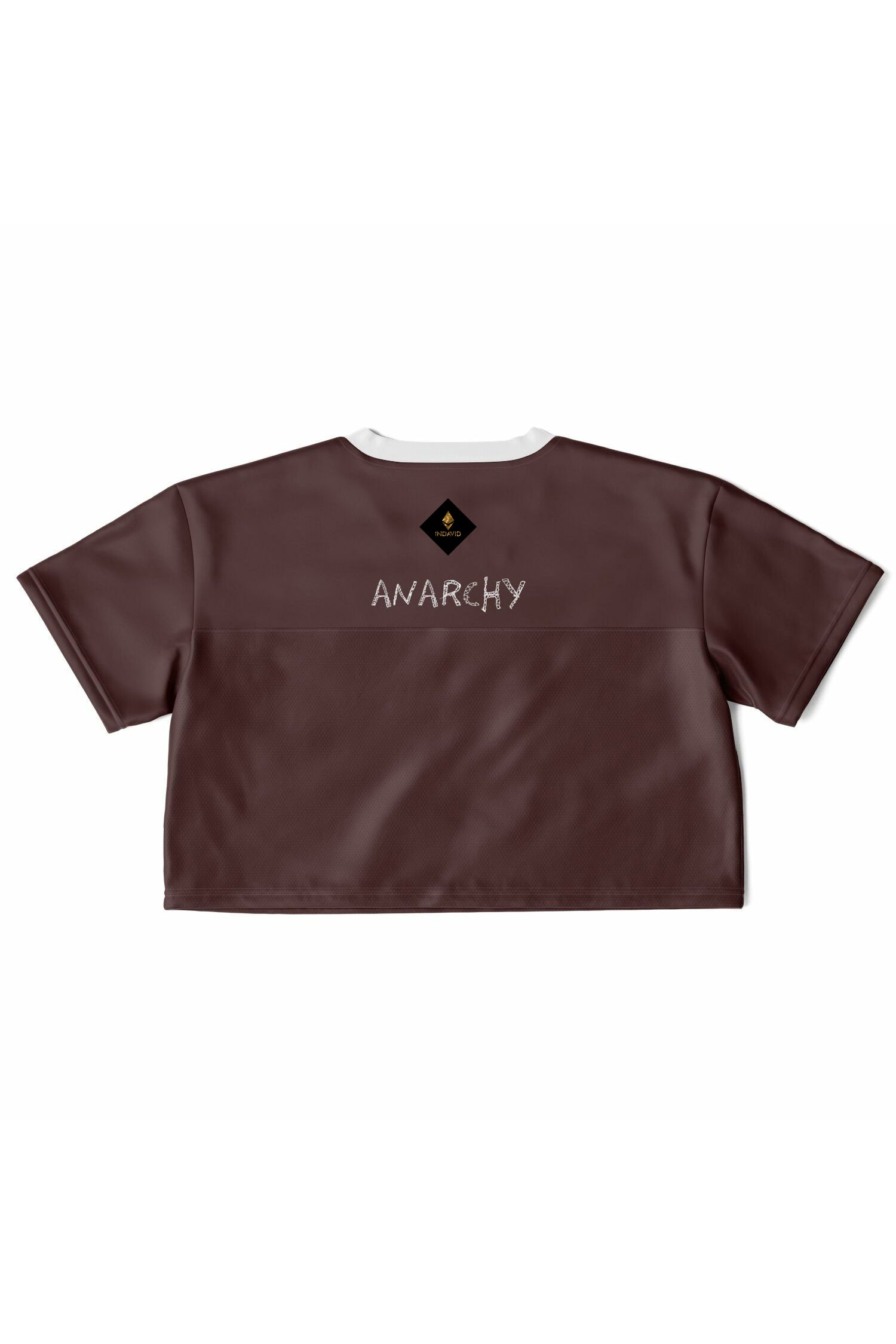 Cropped Football Shirt - Choco