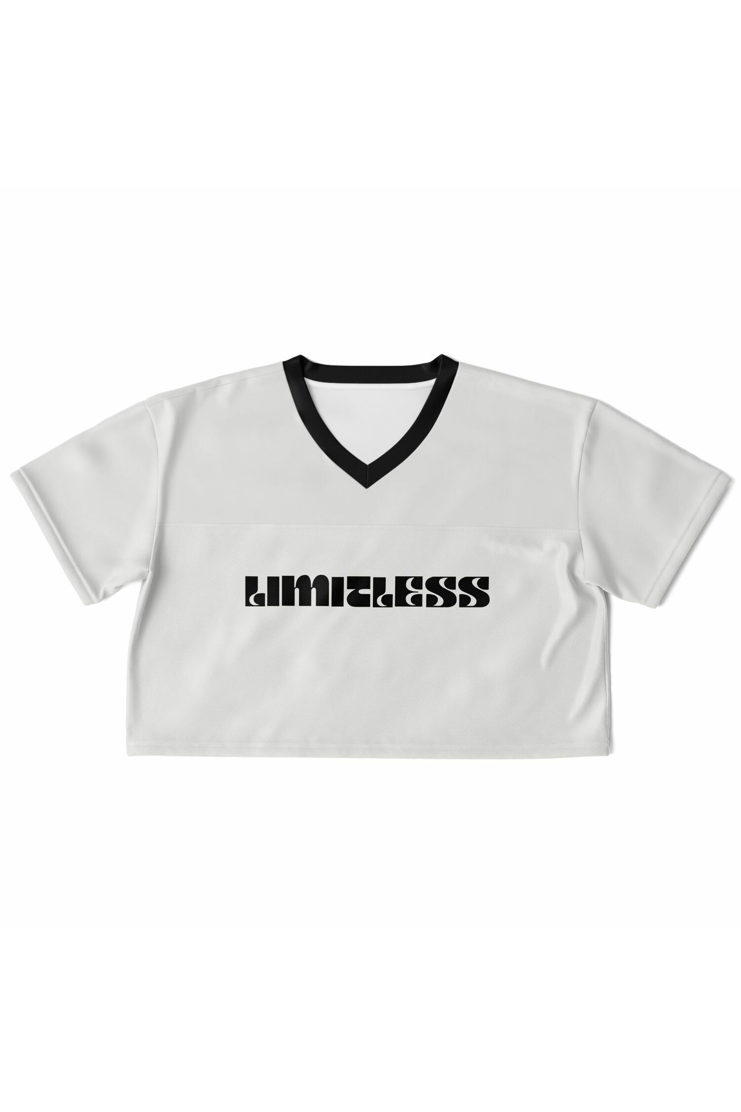 Cropped Football Shirt - Cloud