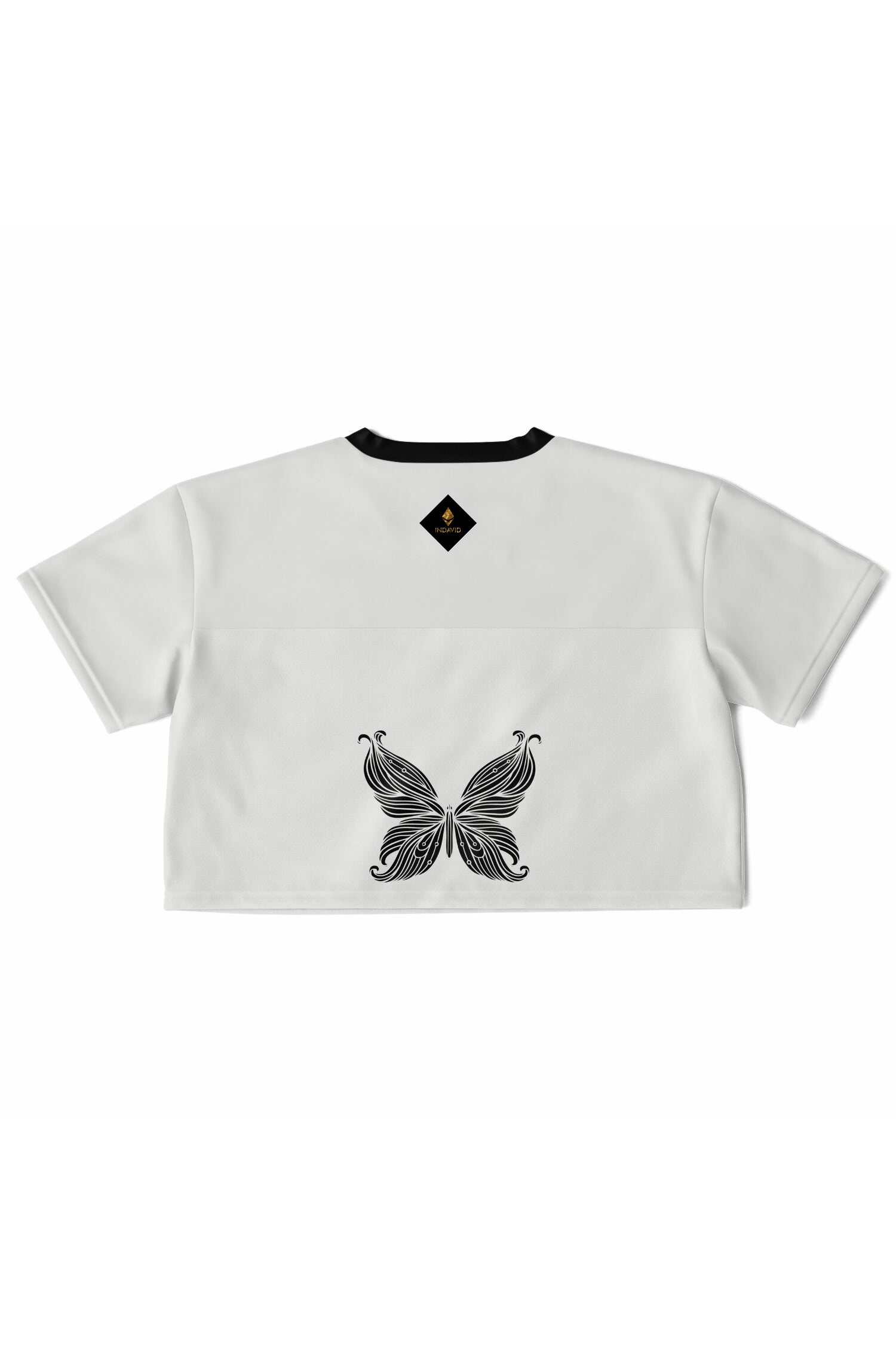 Cropped Football Shirt - Cloud