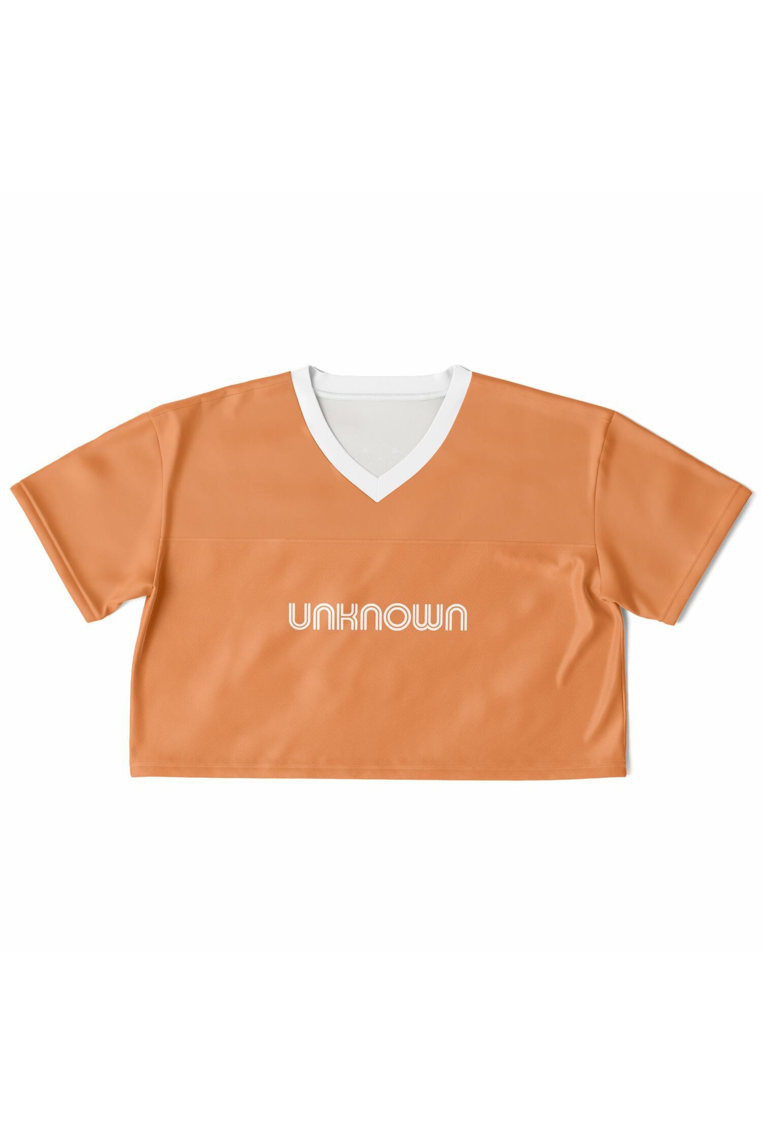 Cropped Football Shirt - Melon