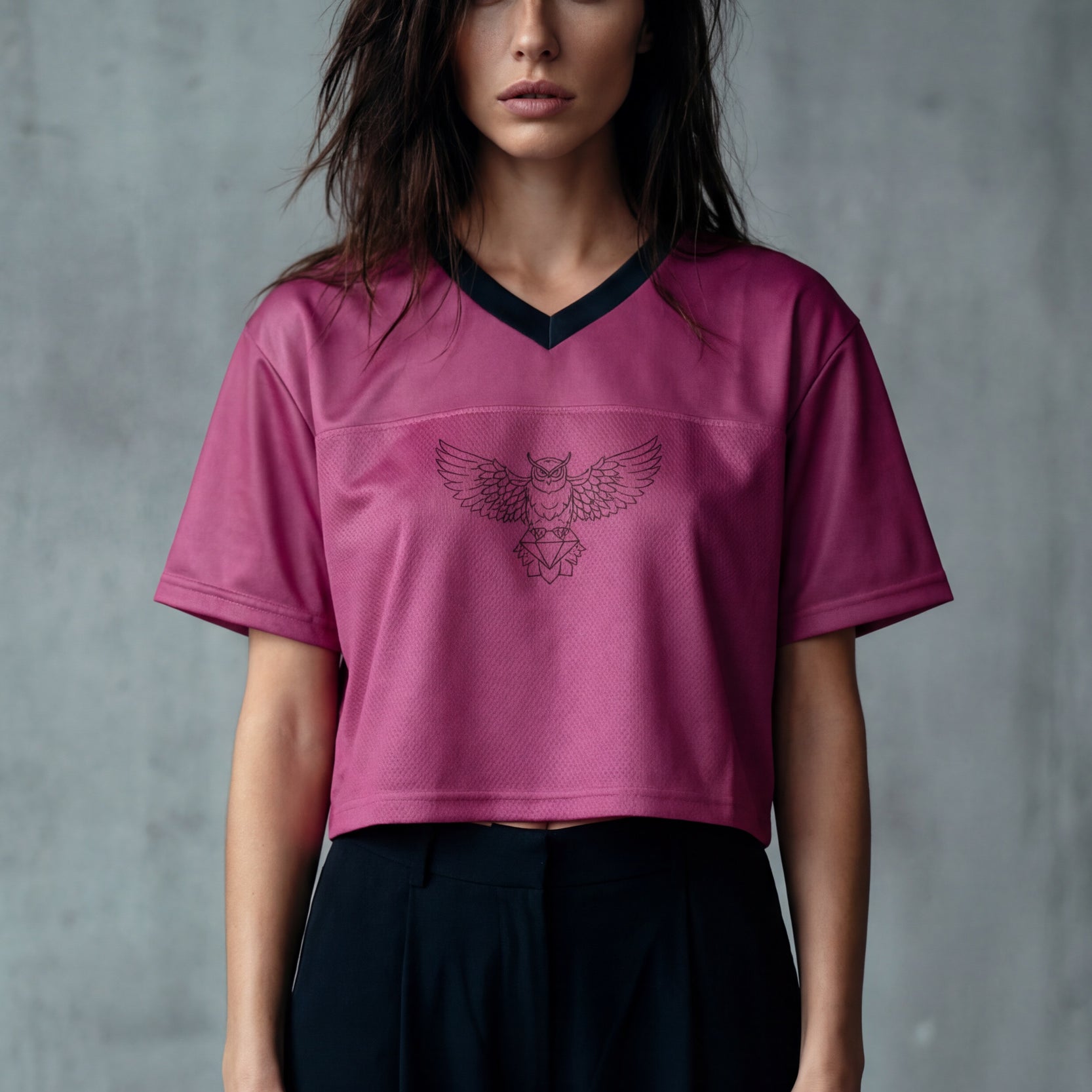 Cropped Football Shirt - Punch