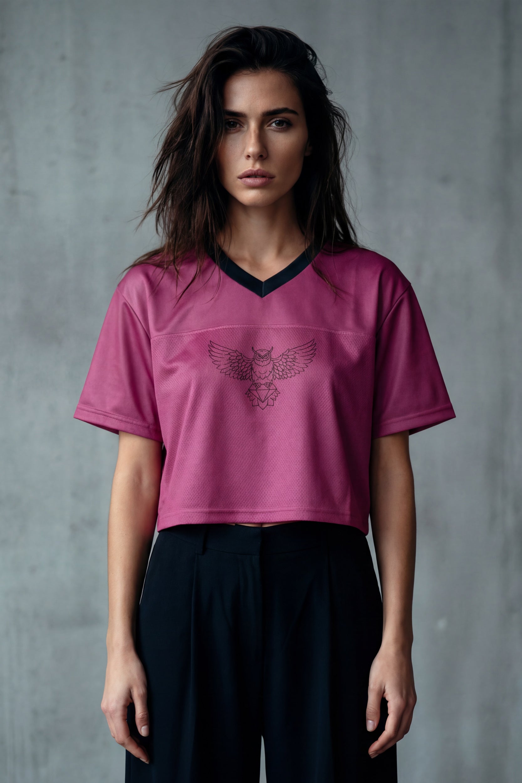 Cropped Football Shirt - Punch