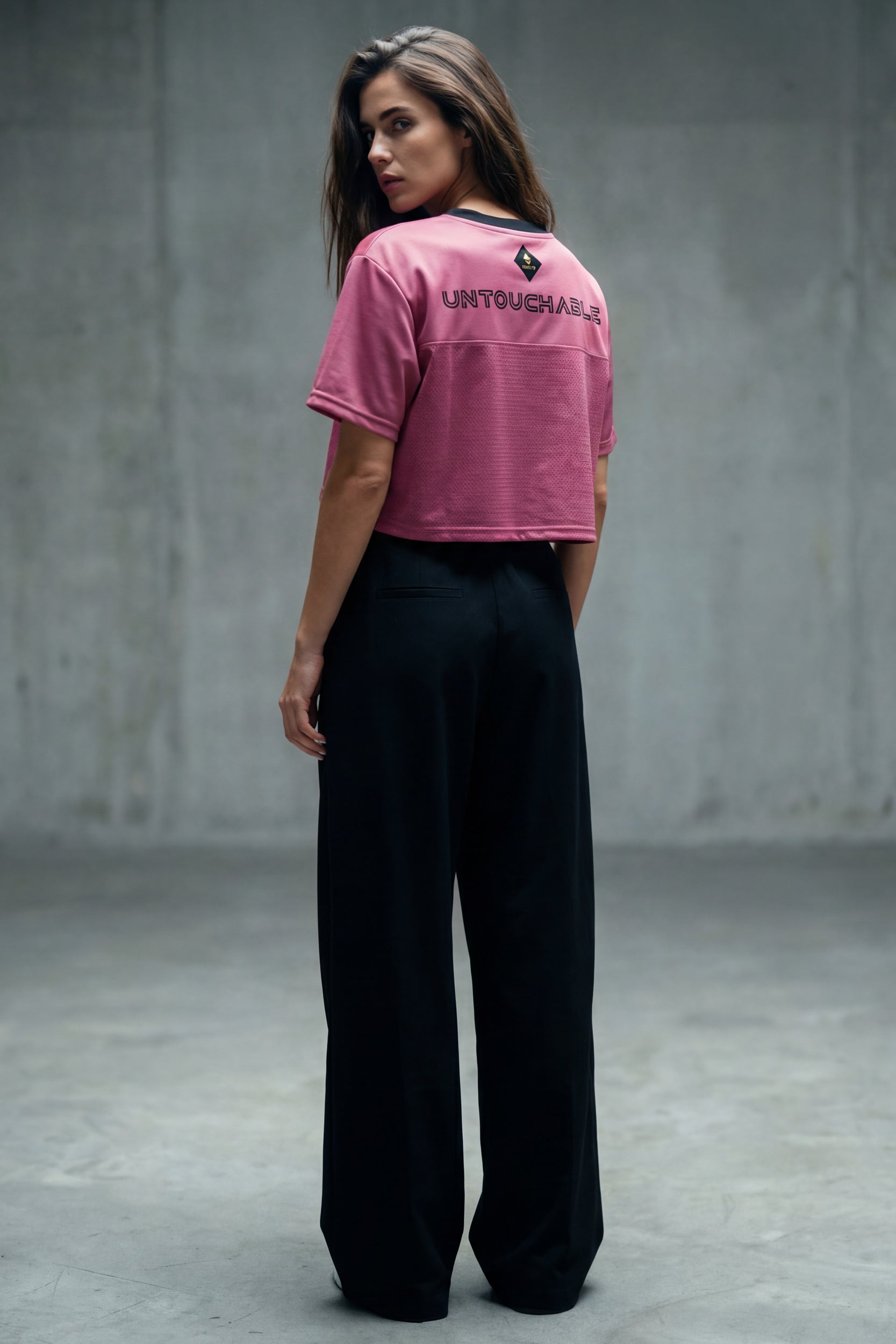 Cropped Football Shirt - Punch