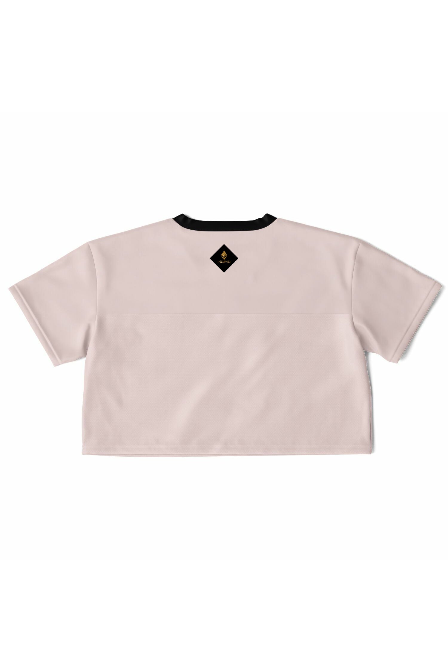 Cropped Football Shirt - Rose