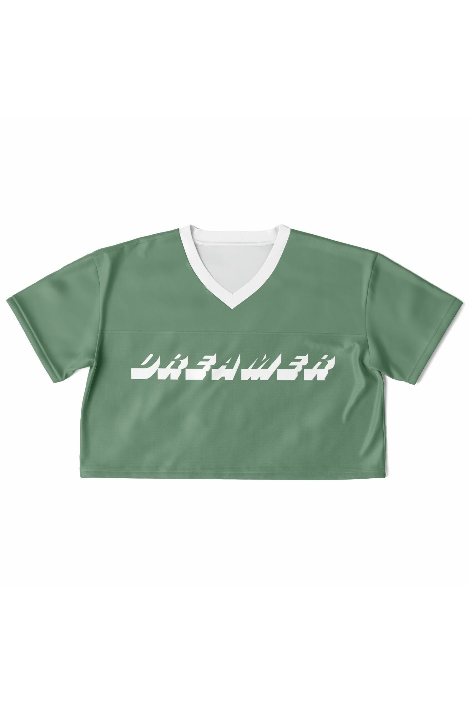 Cropped Football Shirt - Shale