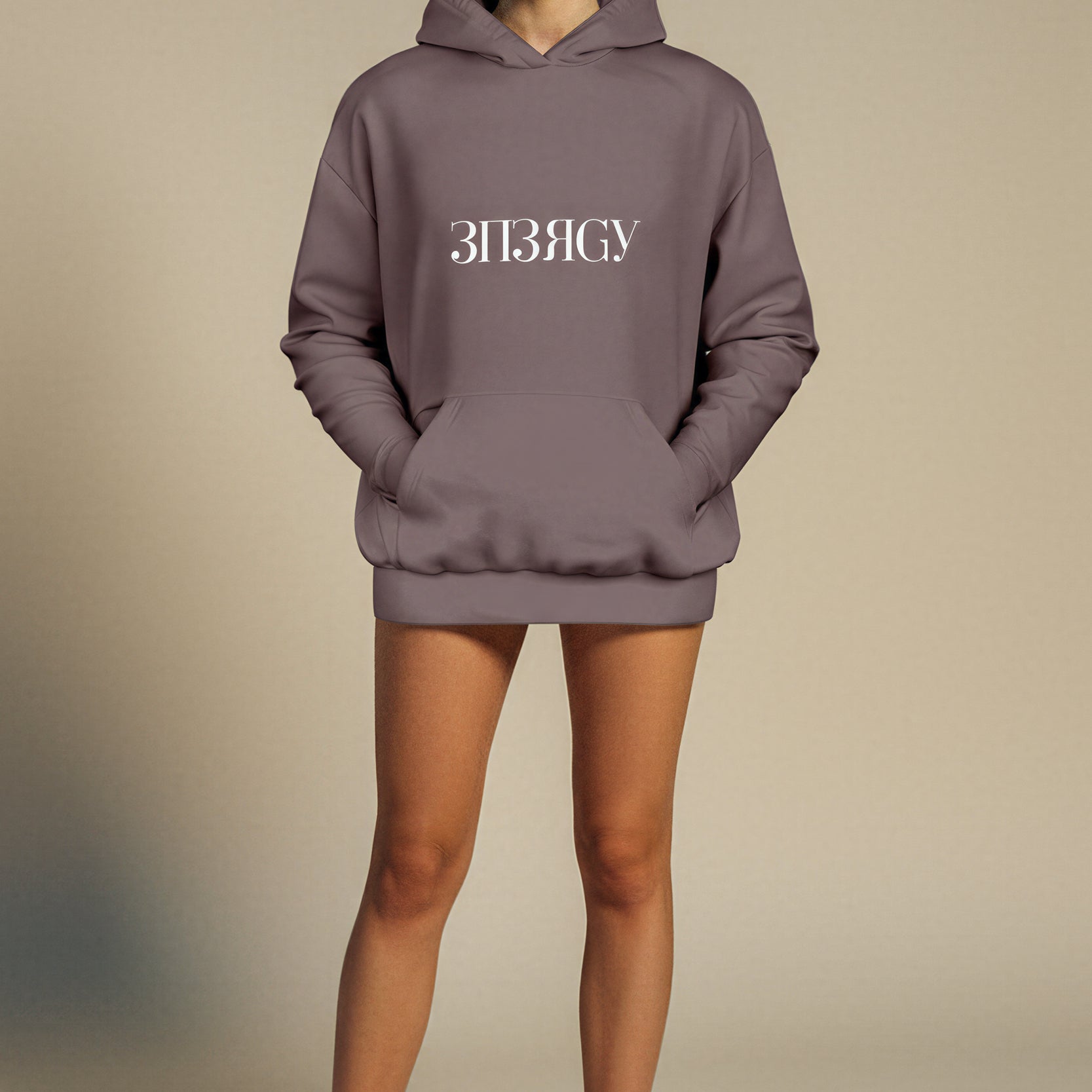 Oversized Heavy Hoodie - CacaoPowder