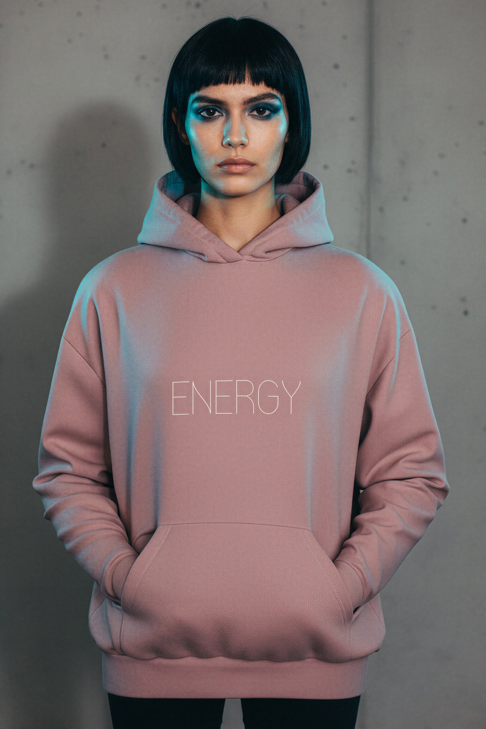 Oversized Heavy Hoodie - Clay