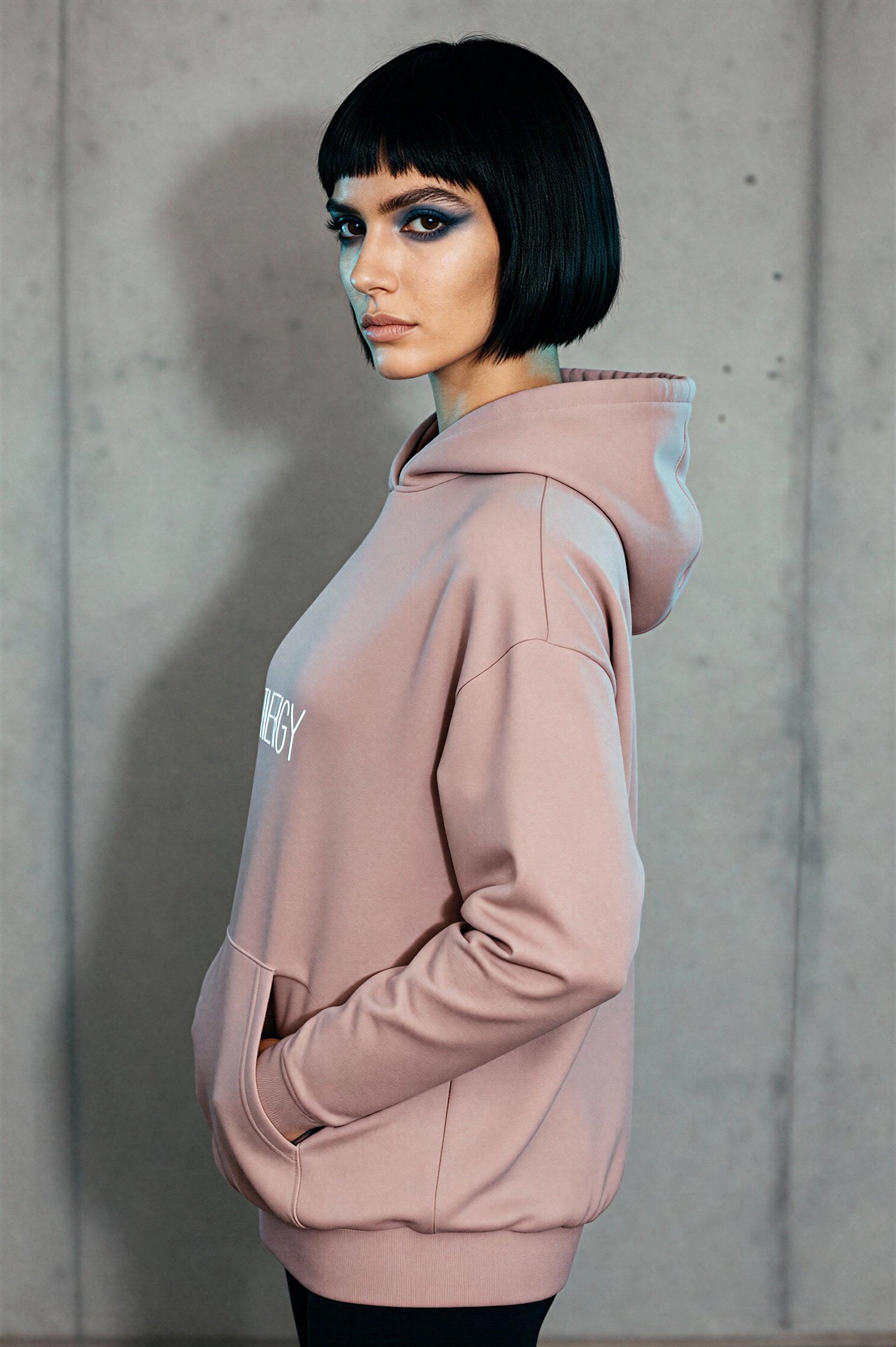 Oversized Heavy Hoodie - Clay