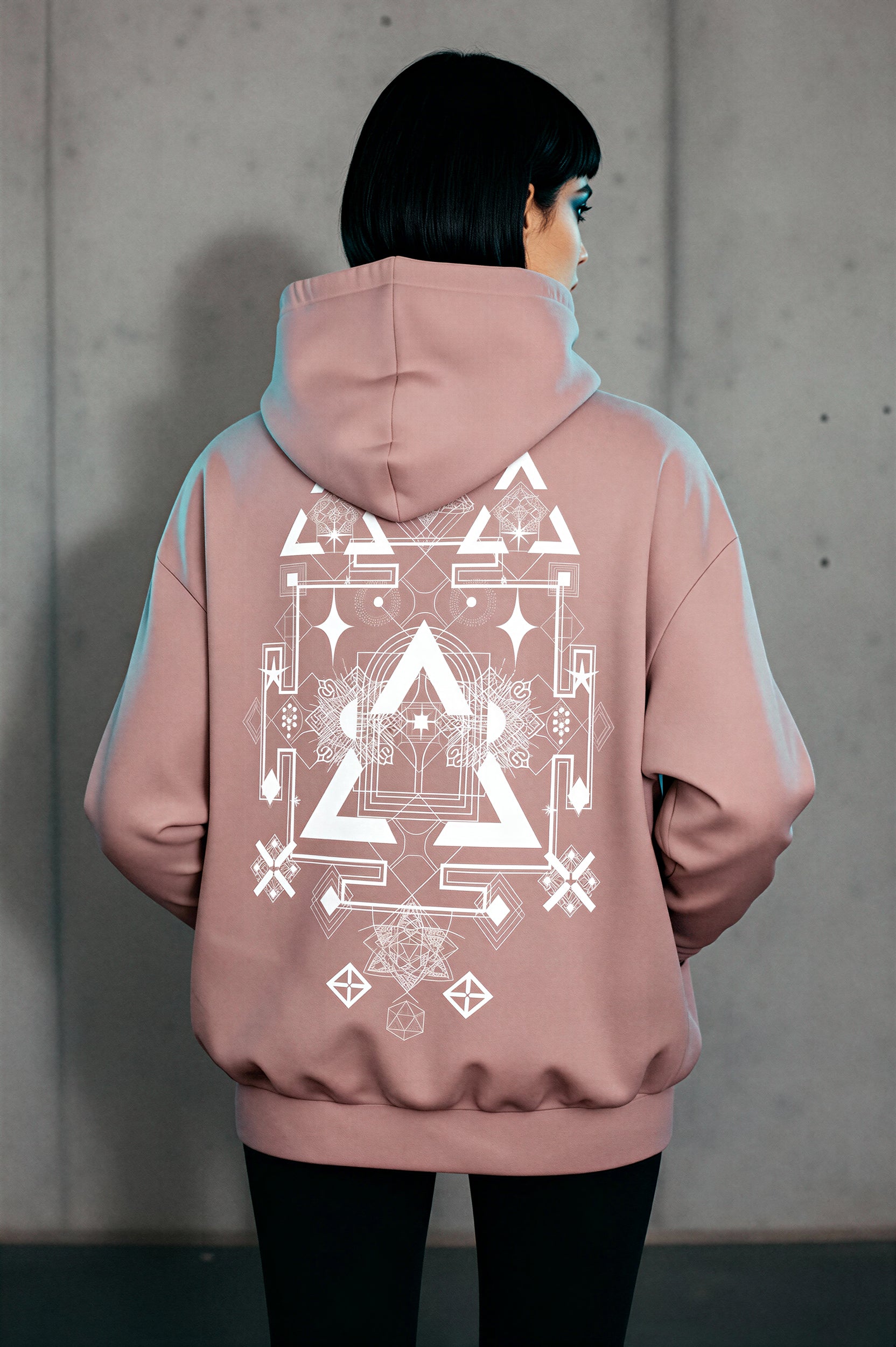 Oversized Heavy Hoodie - Clay