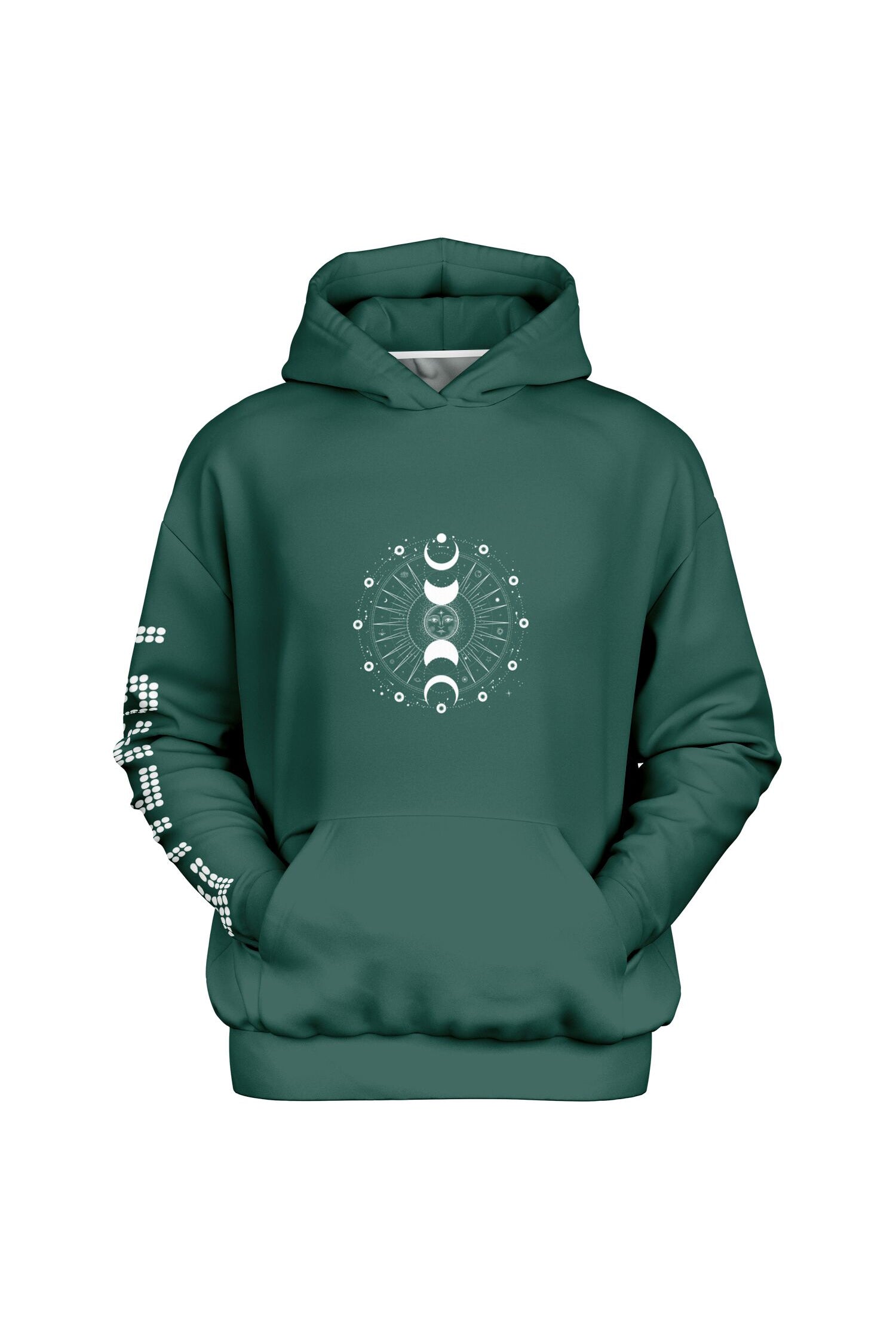 Oversized Heavy Hoodie - DeepGreen