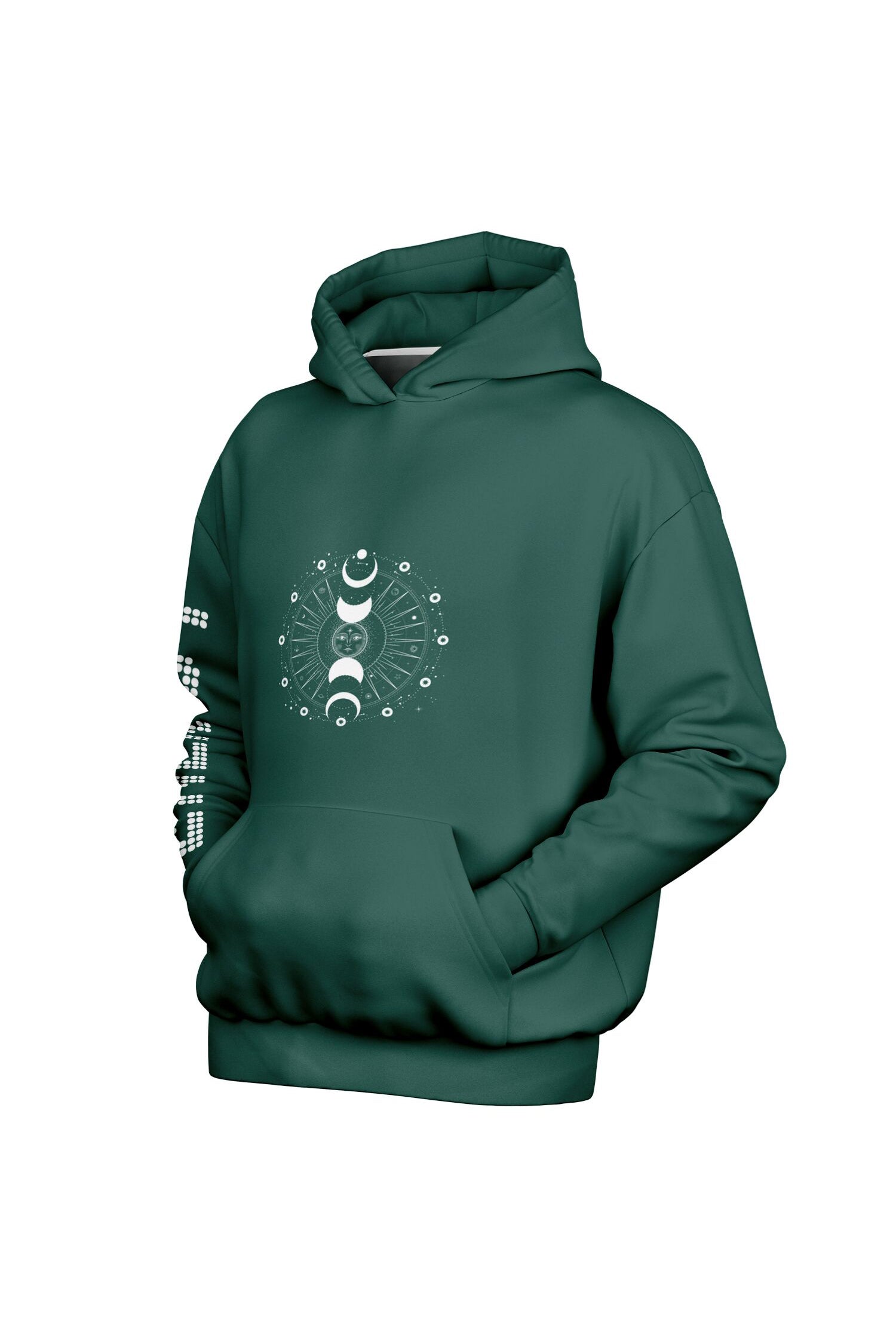 Oversized Heavy Hoodie - DeepGreen