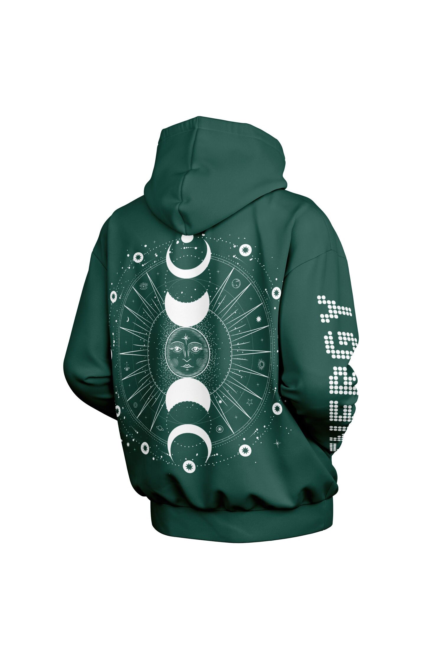 Oversized Heavy Hoodie - DeepGreen