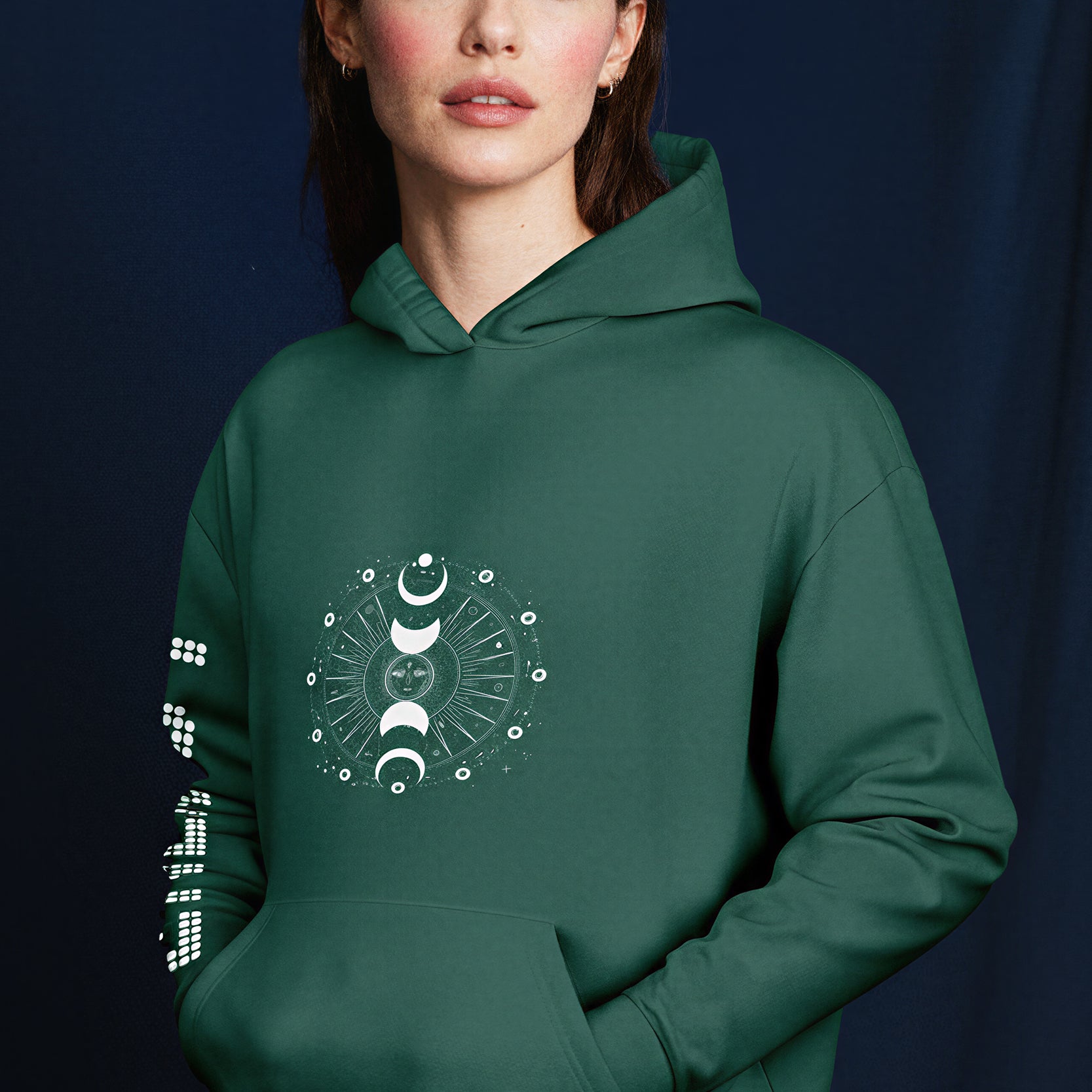 Oversized Heavy Hoodie - DeepGreen