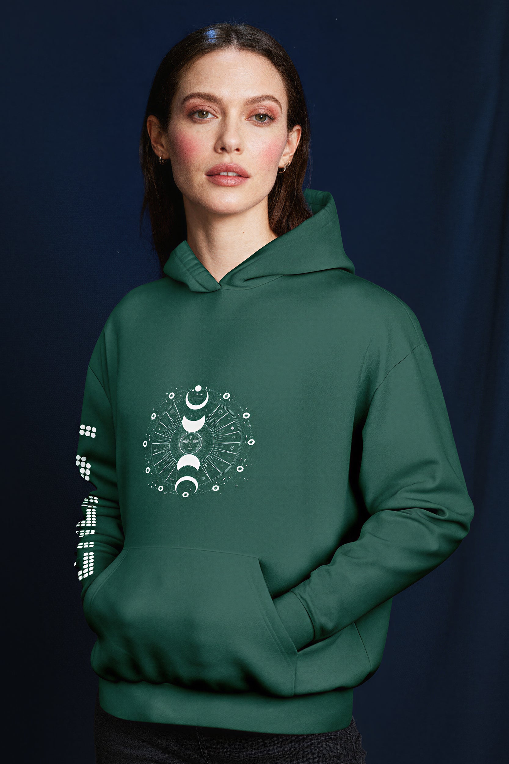 Oversized Heavy Hoodie - DeepGreen