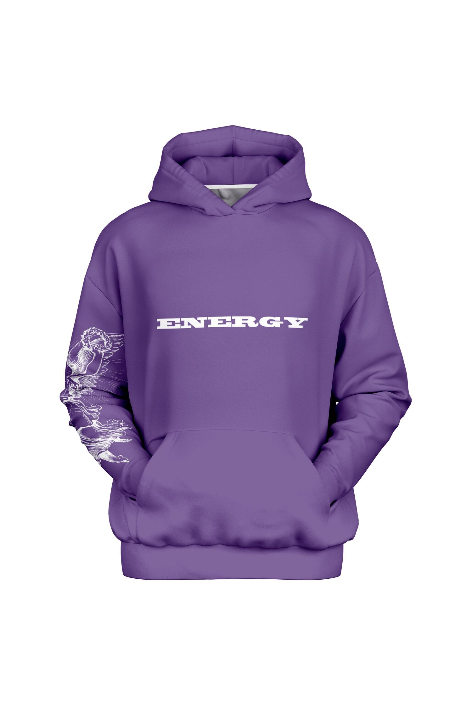 Oversized Heavy Hoodie - FreshPurple