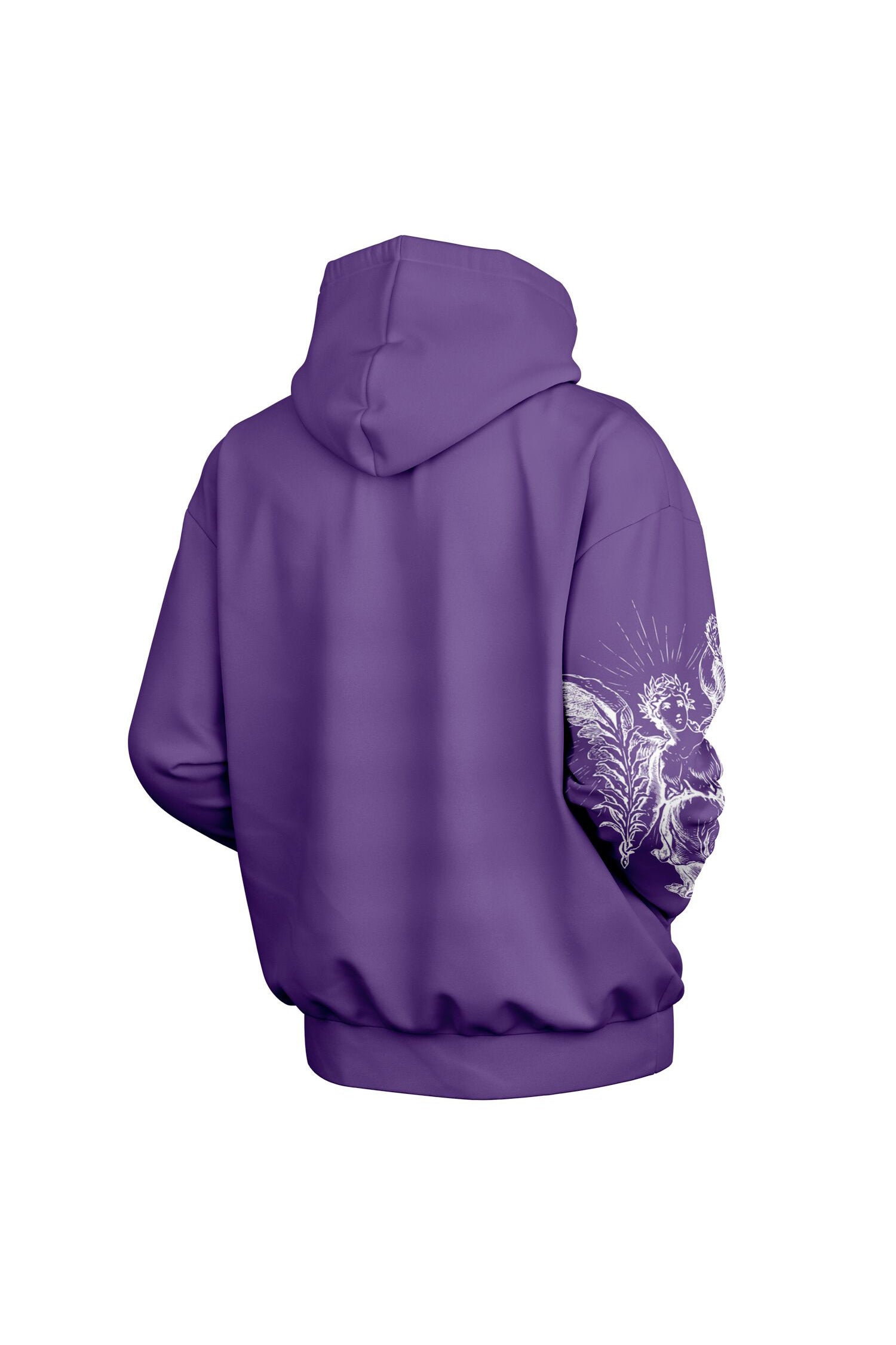 Oversized Heavy Hoodie - FreshPurple
