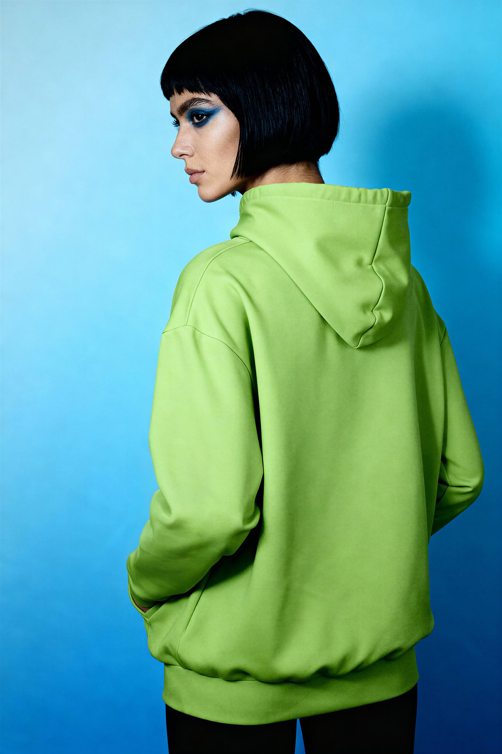 Oversized Heavy Hoodie - GreenGlow